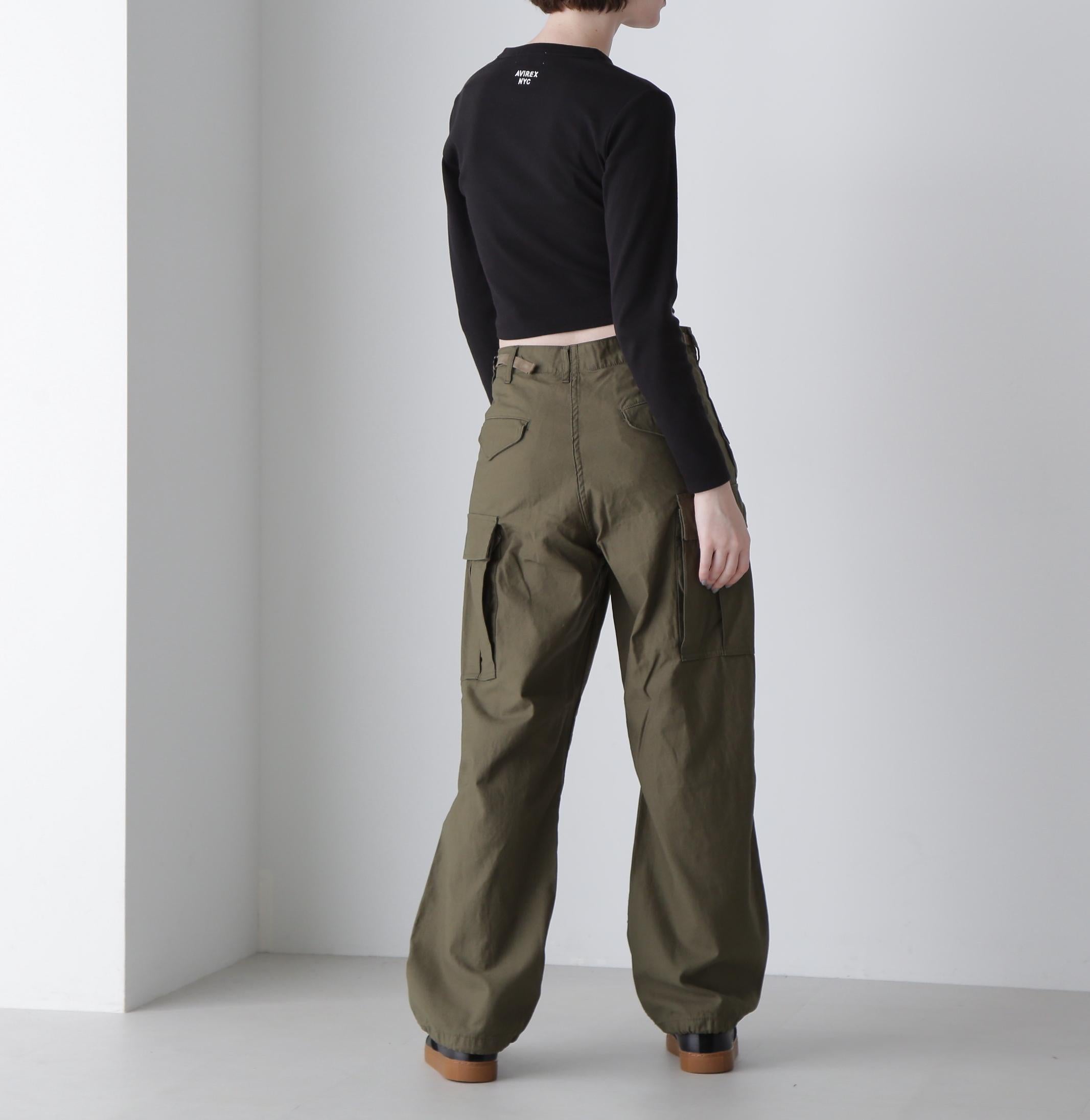 《WEB&DEPOT限定》M-65 FATIGUE PANTS / M-65ファティーグパンツ / AVIREX / アヴィレックス オリーブ