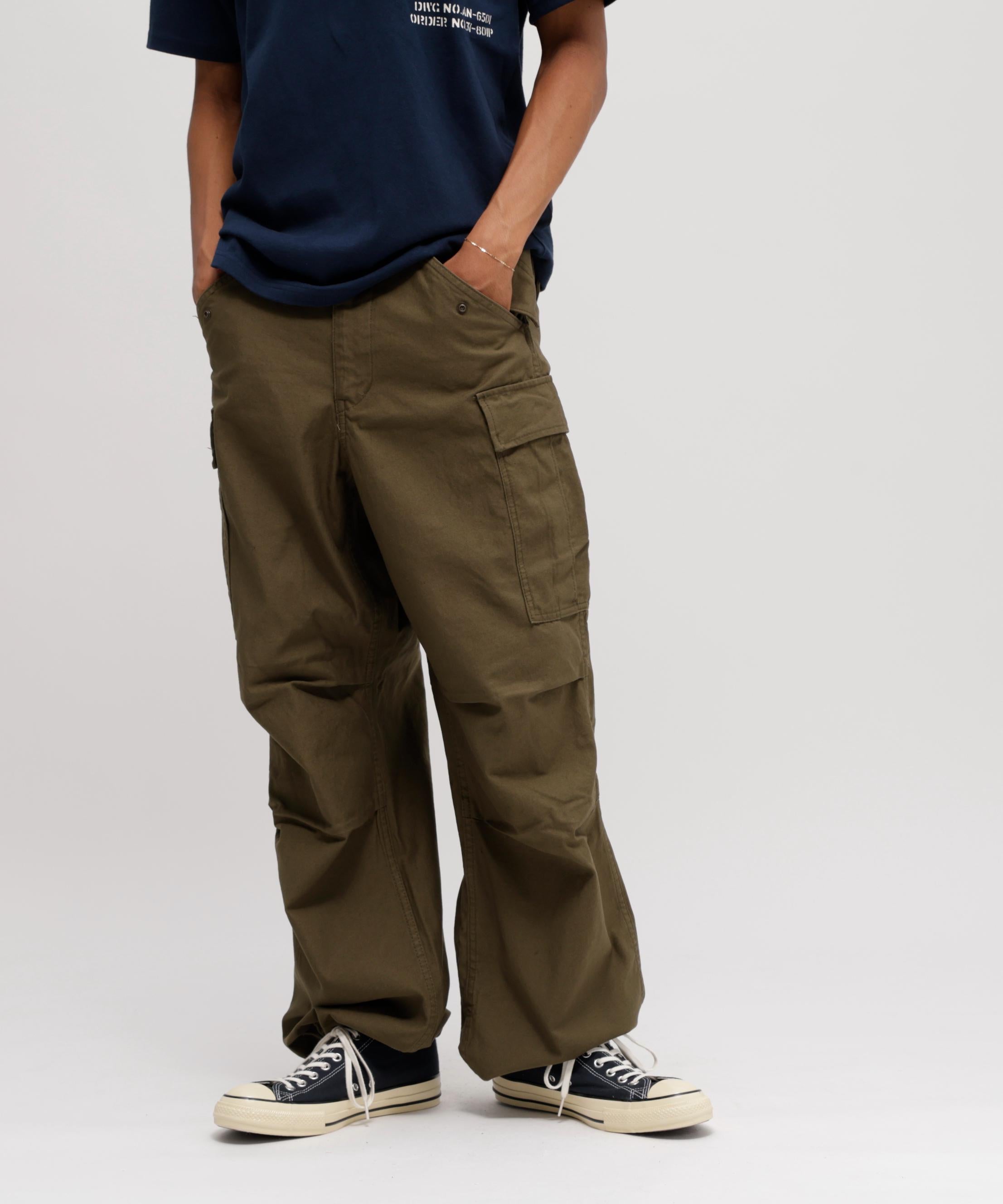 《WEB&DEPOT限定》M-65 FATIGUE PANTS / M-65ファティーグパンツ / AVIREX / アヴィレックス オリーブ