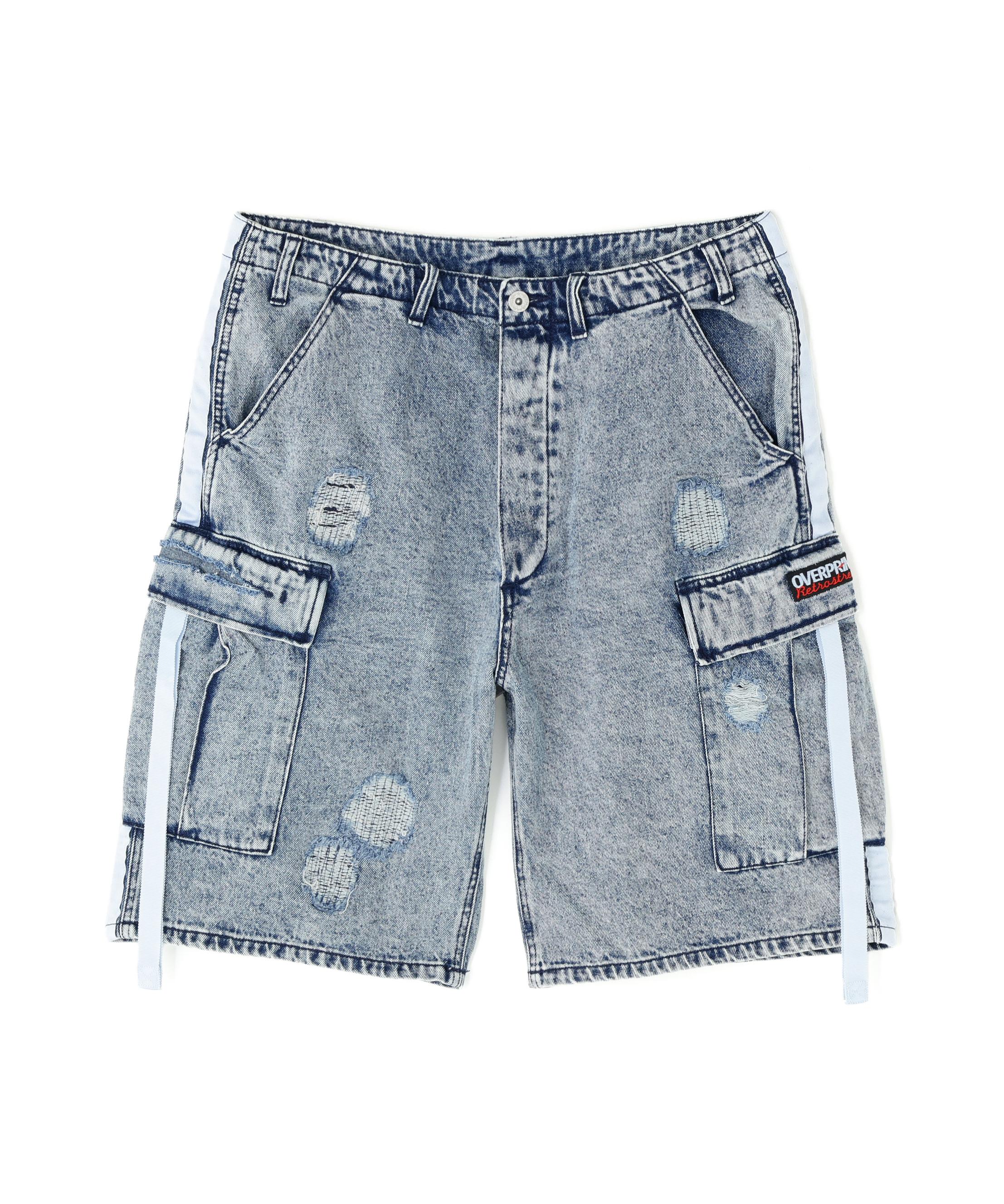 overprint/オーバープリント/TOURNIQUET HALF PANTS ブルー
