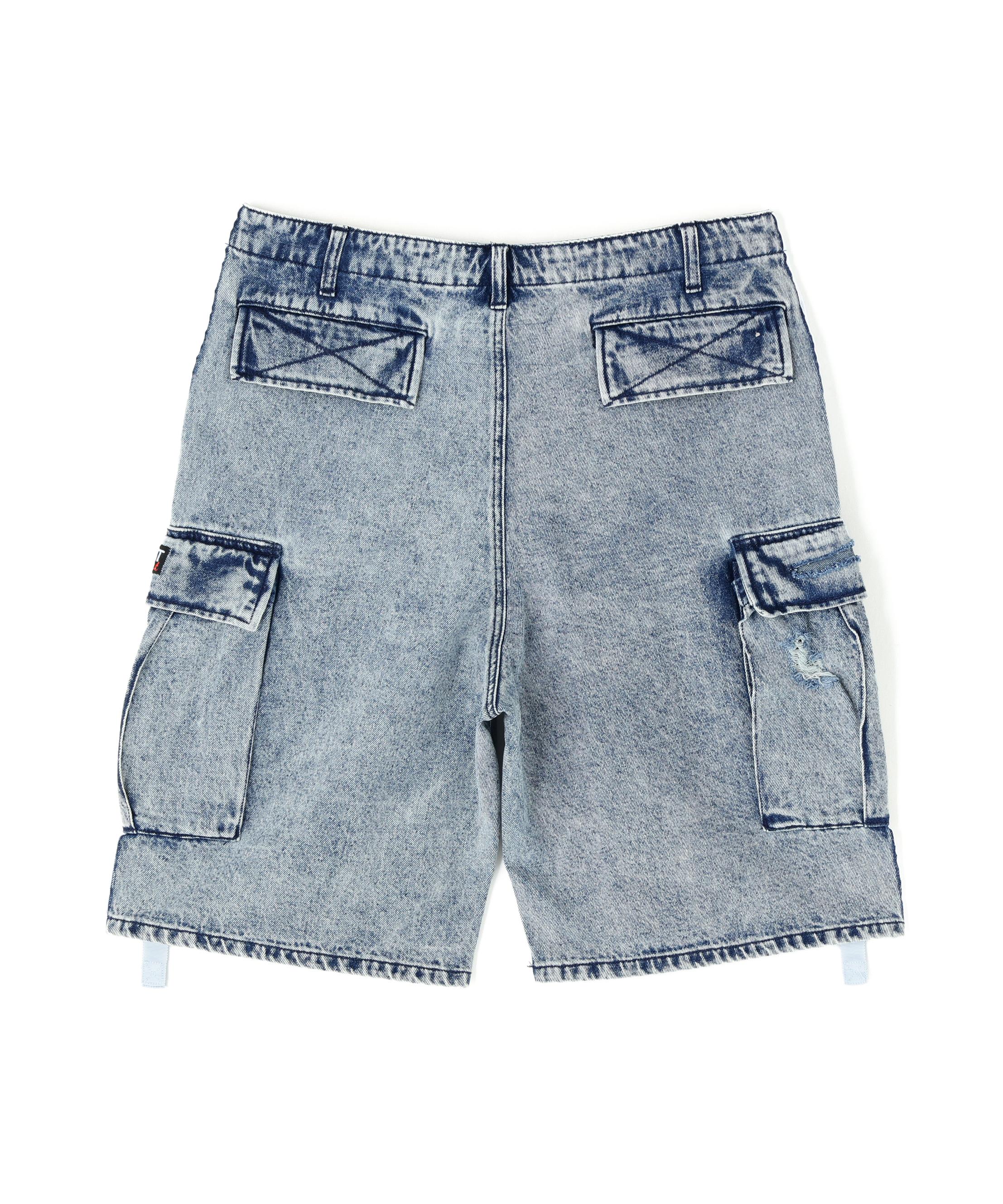 overprint/オーバープリント/TOURNIQUET HALF PANTS ブルー