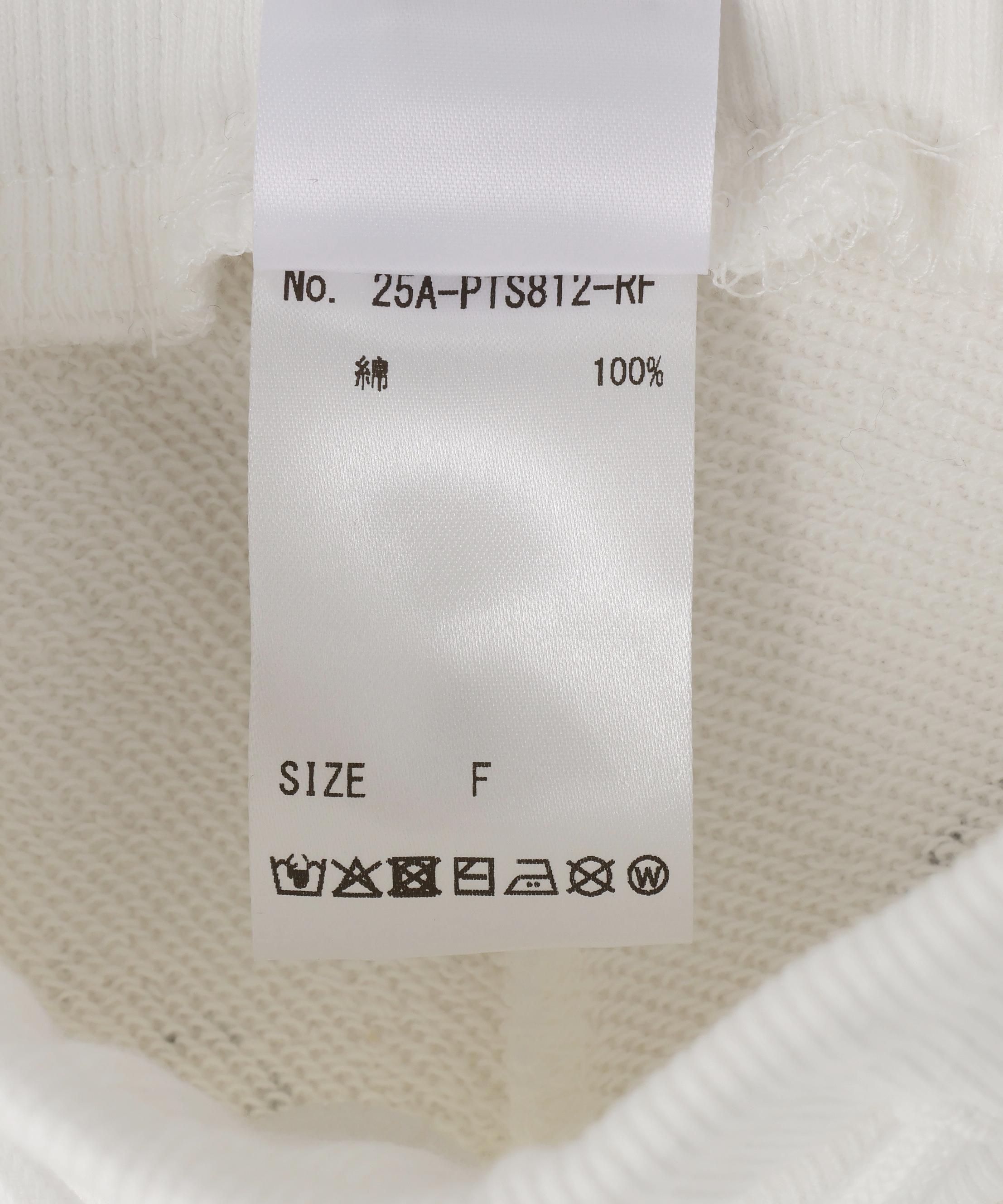 MITSUKI/ミツキ/ペイントショートパンツ ホワイト