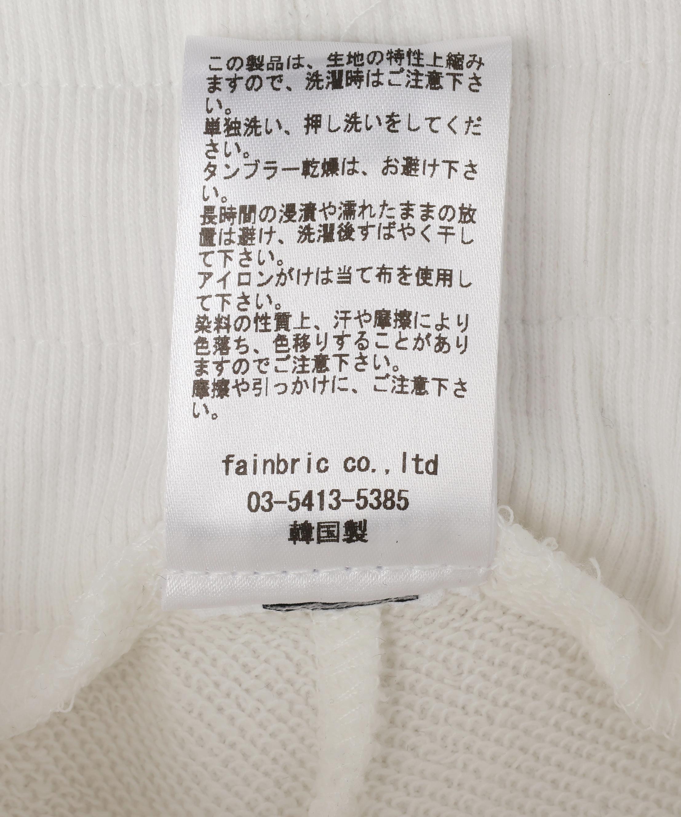 MITSUKI/ミツキ/ペイントショートパンツ ホワイト