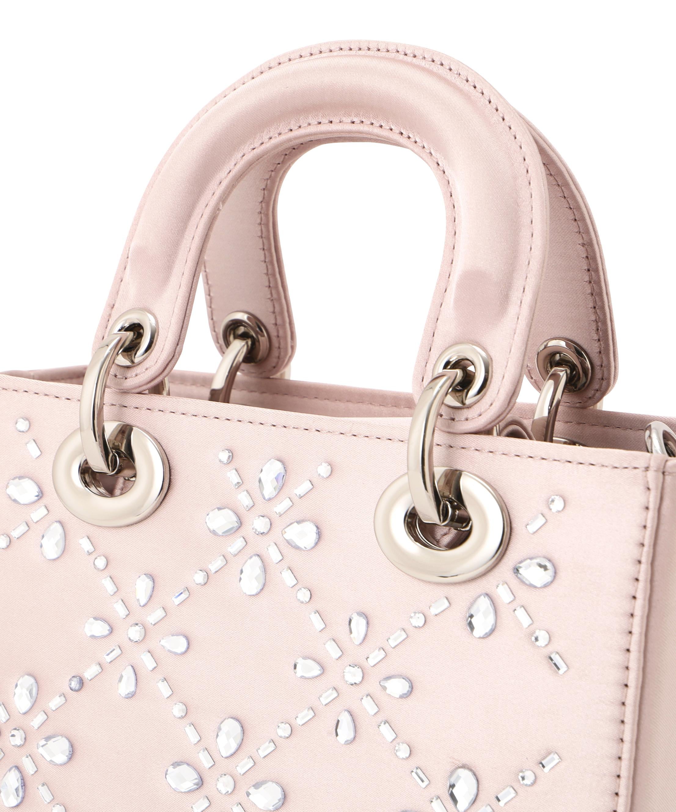 スプリンクルビジューバッグ ピンク