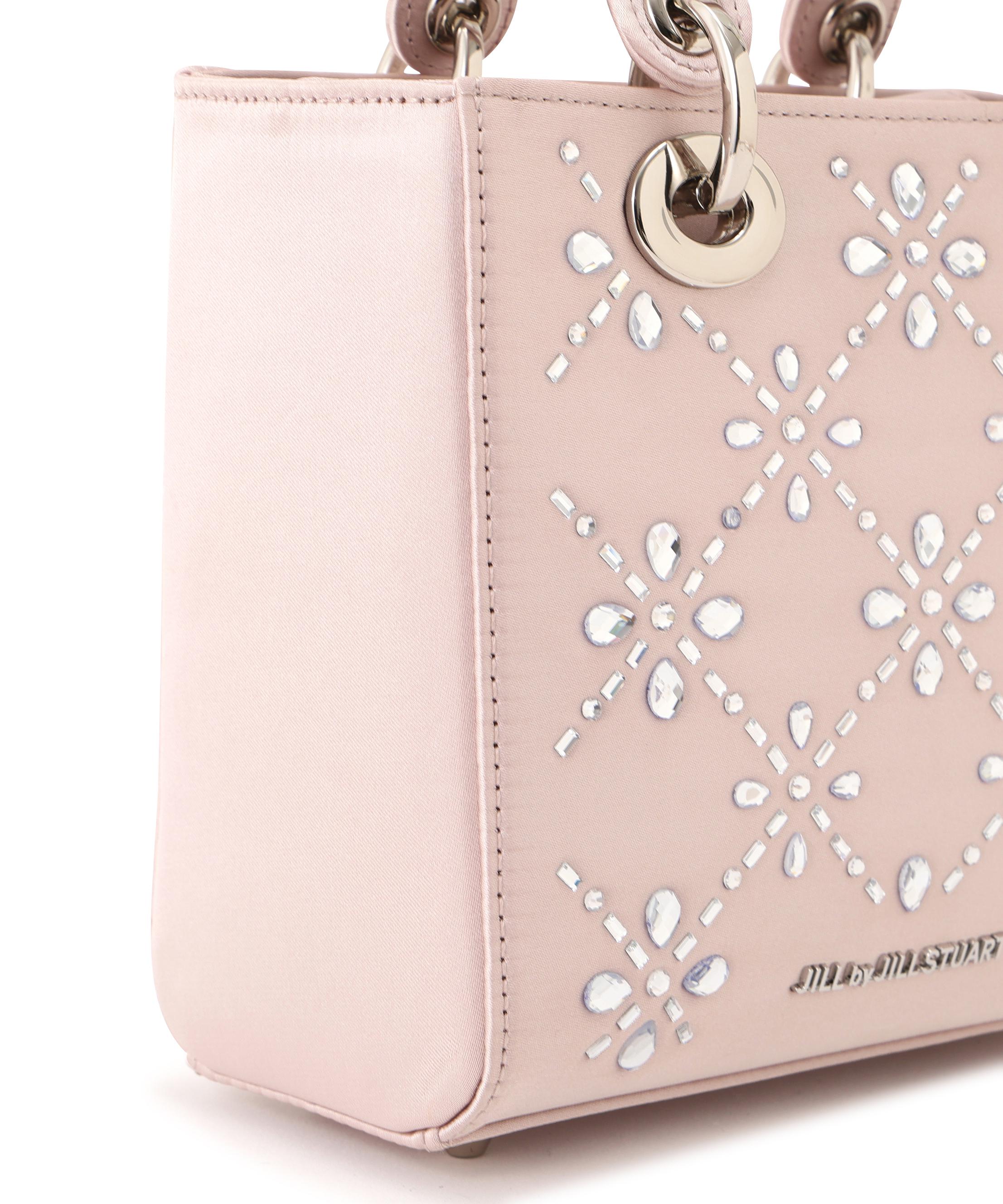 スプリンクルビジューバッグ ピンク