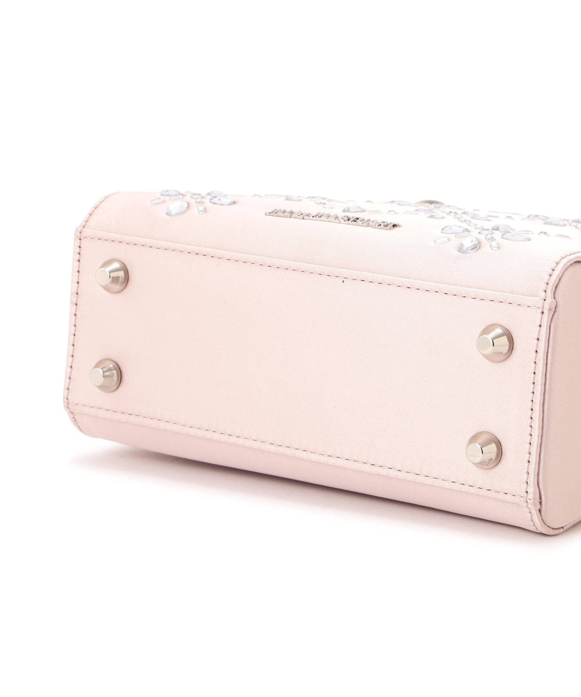 スプリンクルビジューバッグ ピンク