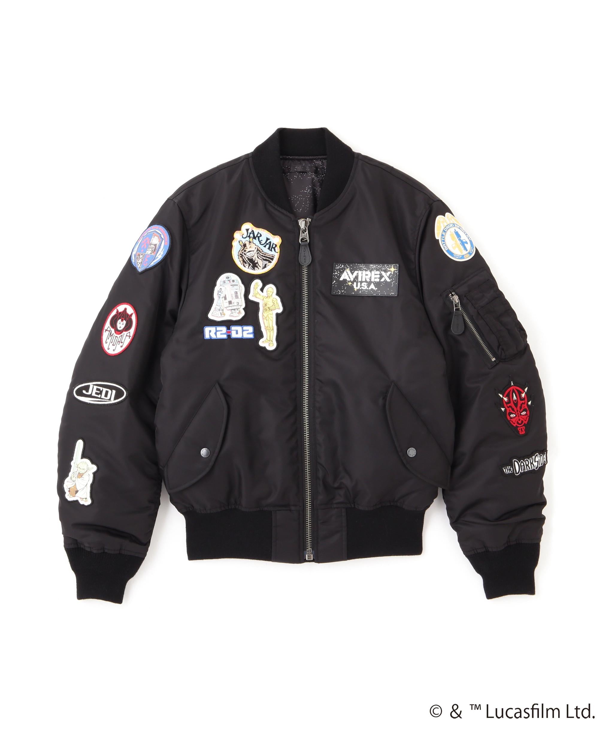 《STA> WA>S COLLECTION》FLIGHT JACKET MA-1 ブラック