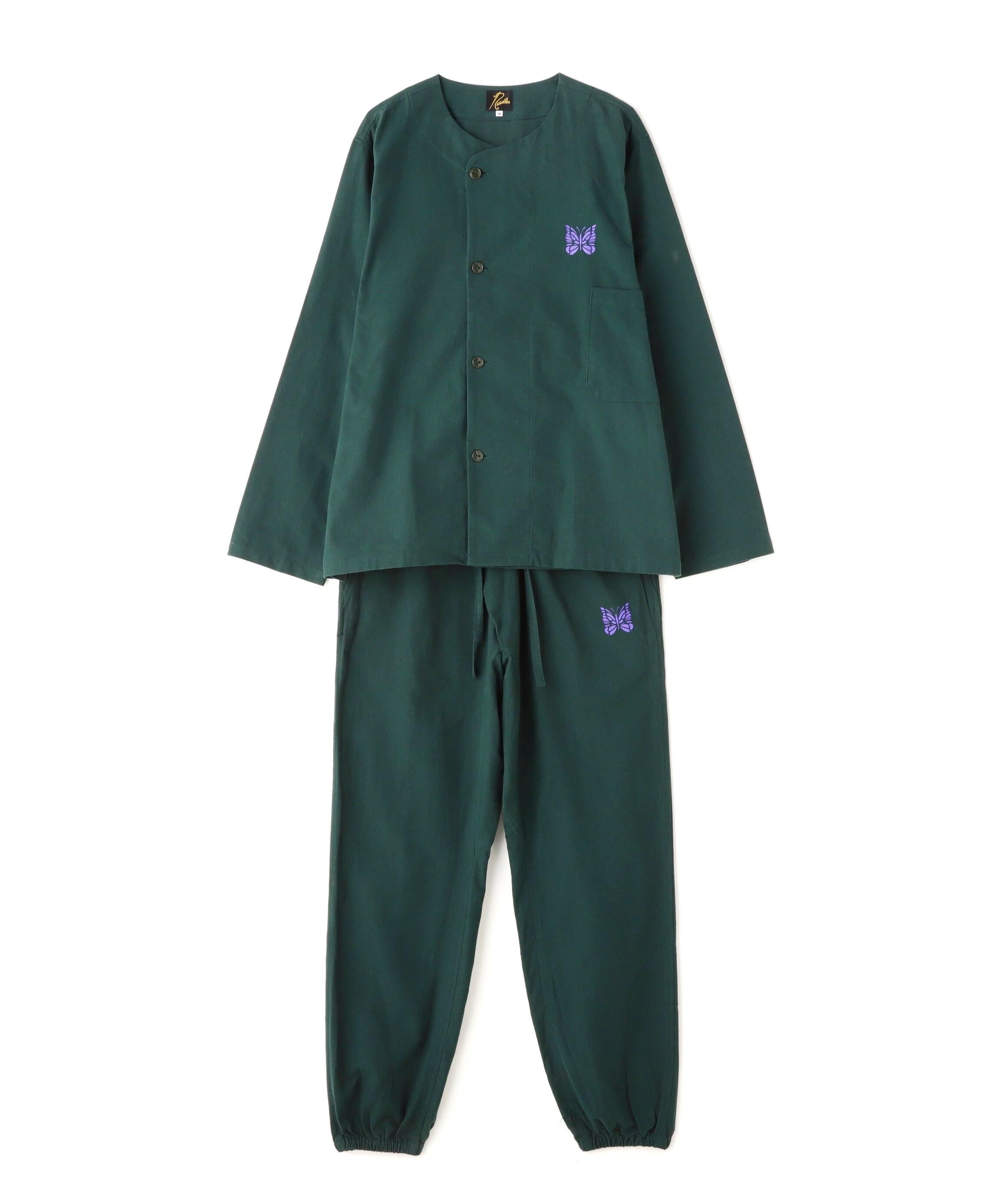 Needles/ニードルズ Pajama Set - Cotton Flannel グリーン