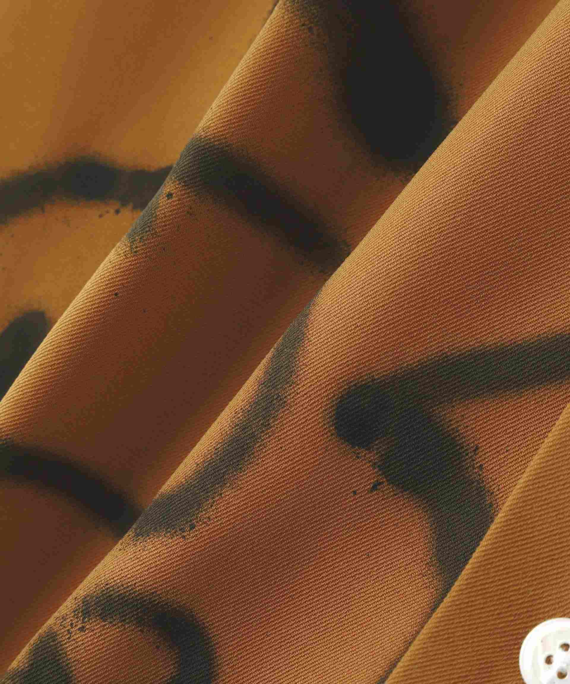 guenika/ゲルニカ/PAINT OPEN COLLA> SHI>T ブラウン