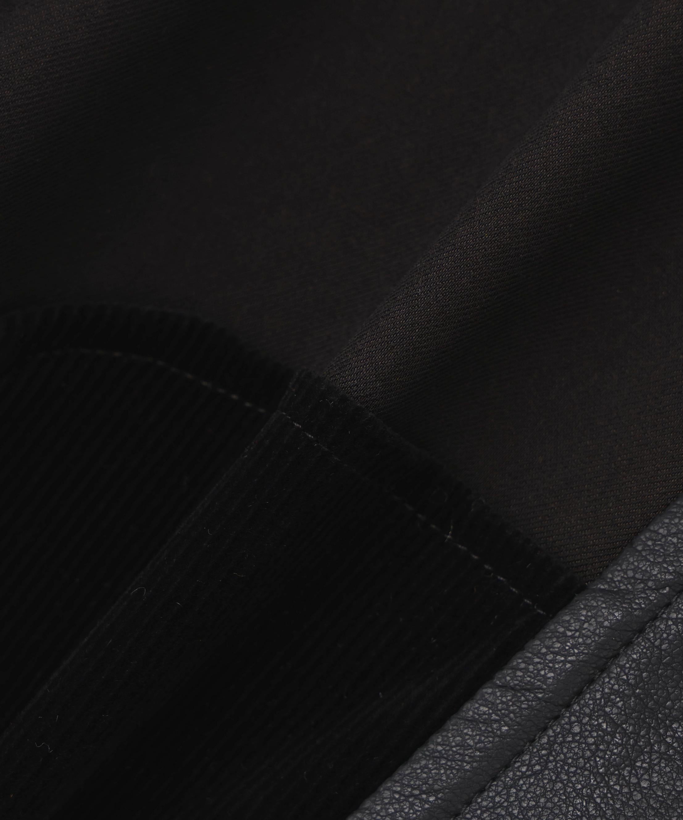 AULA AILA/アウラアイラ/BALLOON HEM BLOUSON ブラック