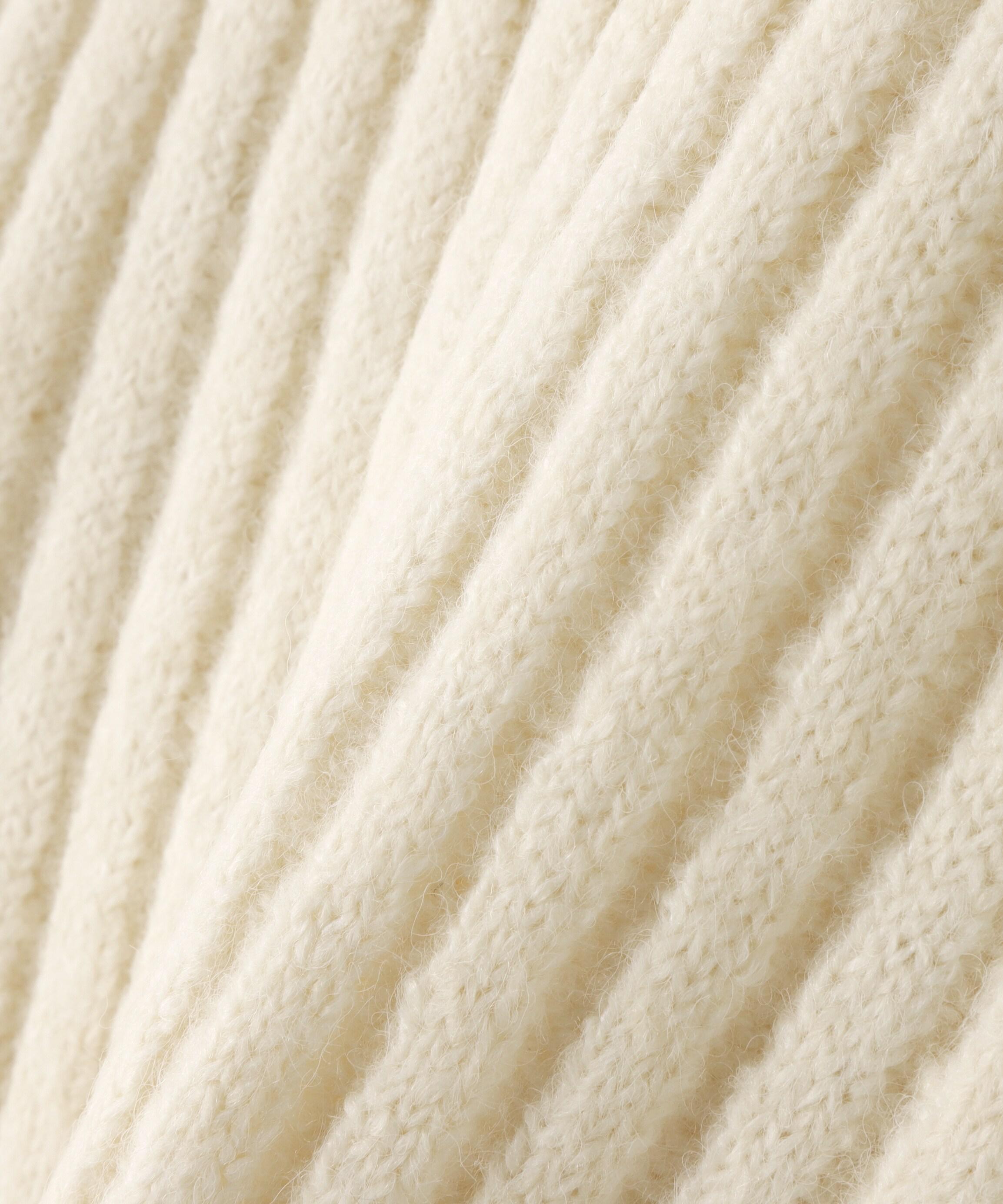 クラッシュニット オフホワイト