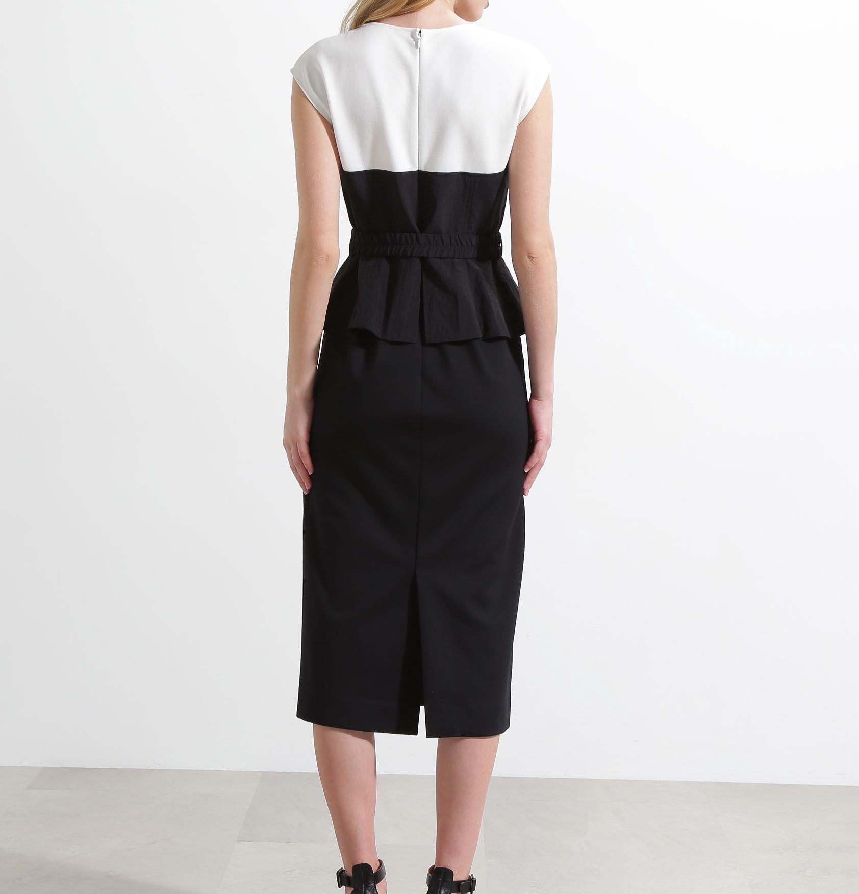 ◆ベアトップレイヤードワンピース ブラック