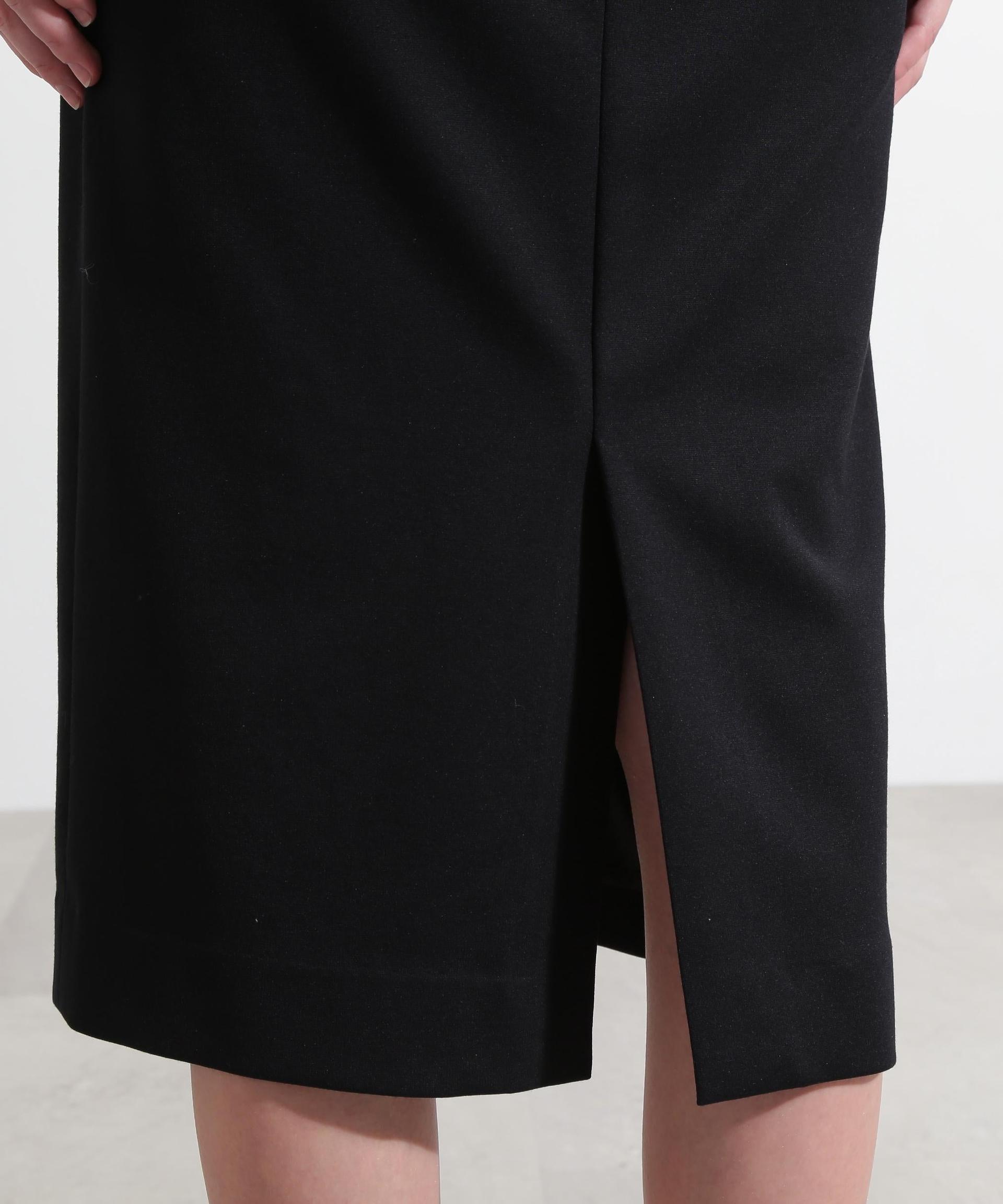 ◆ベアトップレイヤードワンピース ブラック