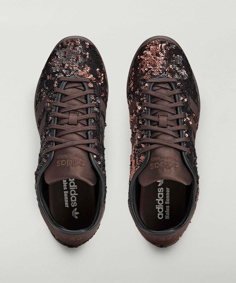 adidas×WALES BONNER/アディダス×ウェールズボナー/WB KARINTHA SEQUIN ダークブラウン3