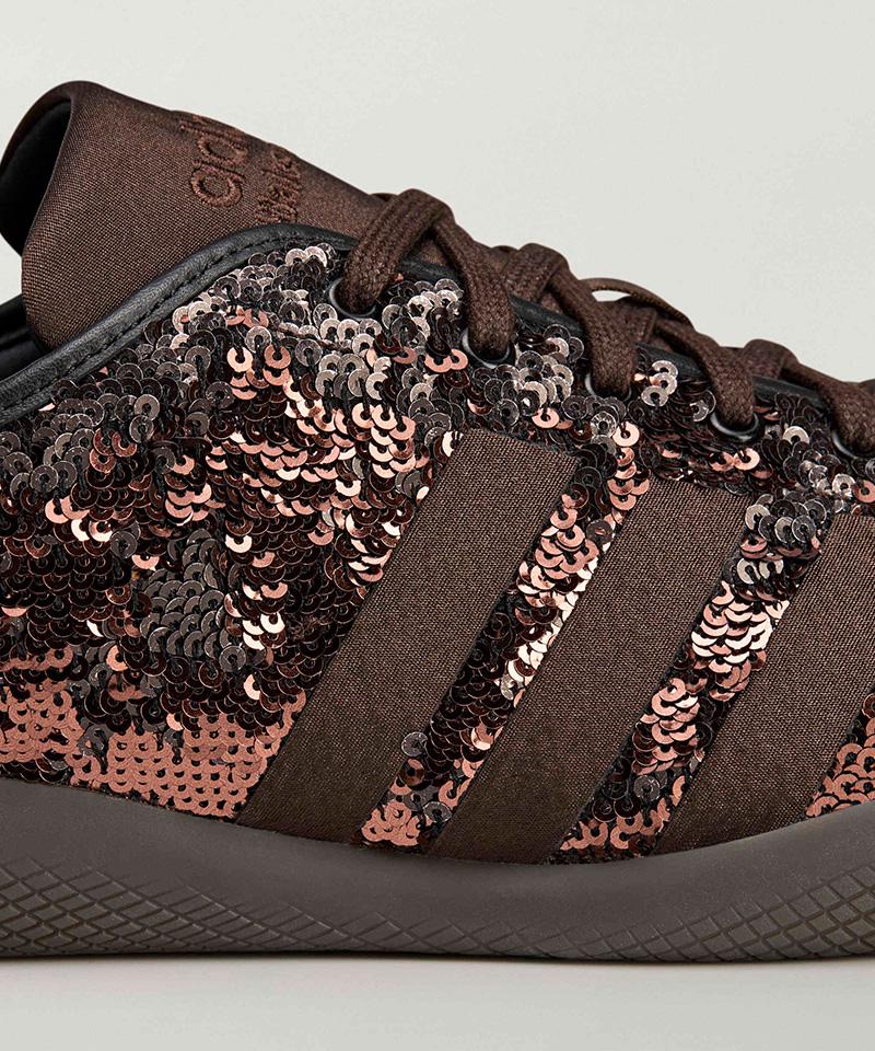 adidas×WALES BONNER/アディダス×ウェールズボナー/WB KARINTHA SEQUIN ダークブラウン3