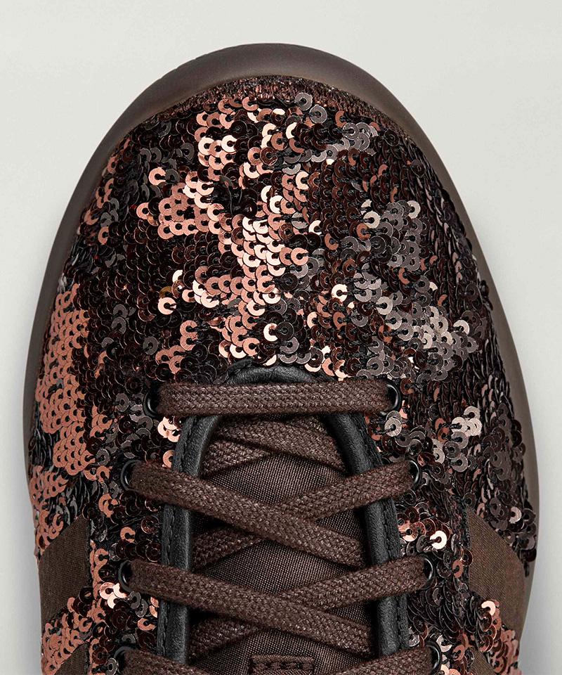 adidas×WALES BONNER/アディダス×ウェールズボナー/WB KARINTHA SEQUIN ダークブラウン3