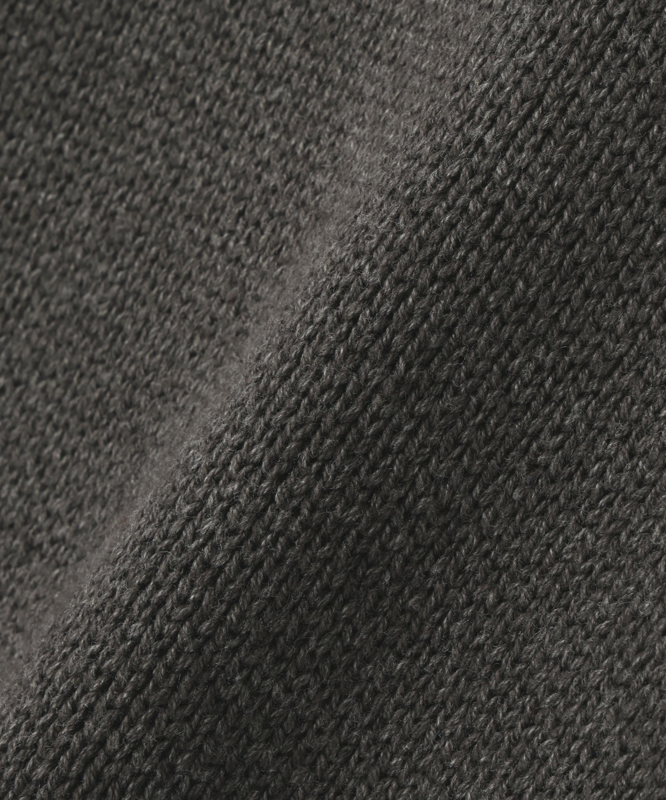 DankeSchon/ダンケシェーン/TC KNIT LOGO チャコール