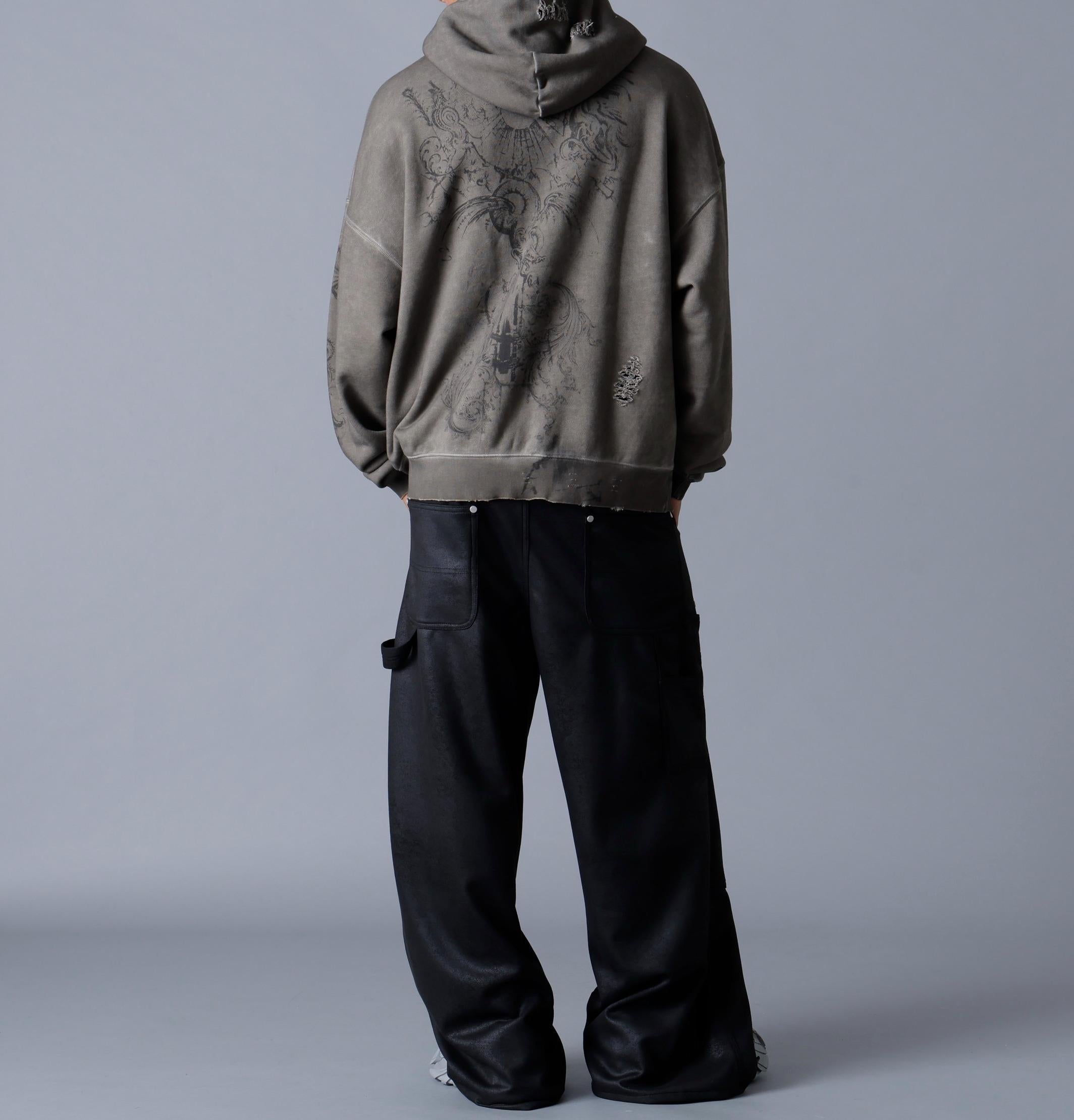 DankeSchon/ダンケシェーン/DankeSchon/ダンケシェーン/BURN HOODIE ベージュ