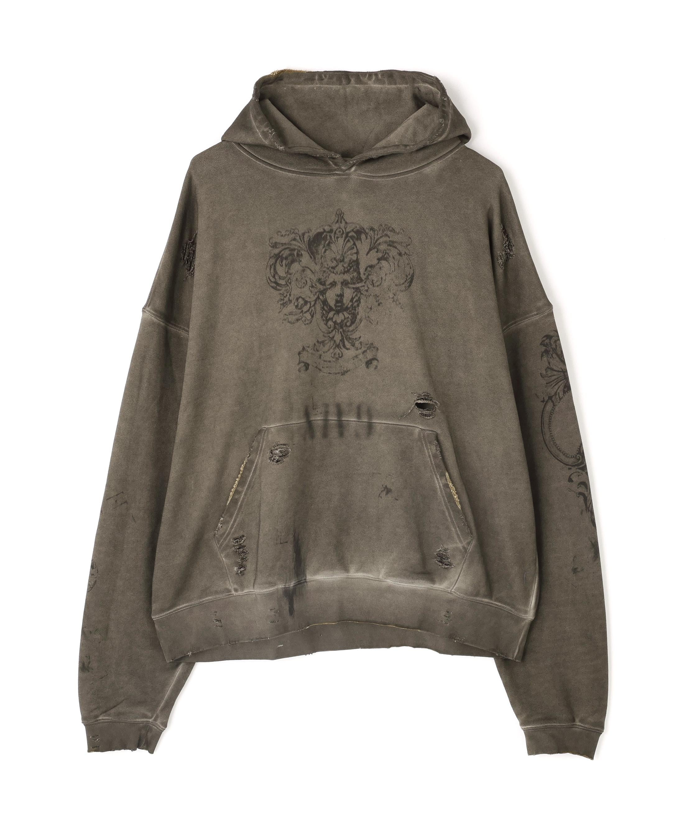 DankeSchon/ダンケシェーン/DankeSchon/ダンケシェーン/BURN HOODIE ベージュ