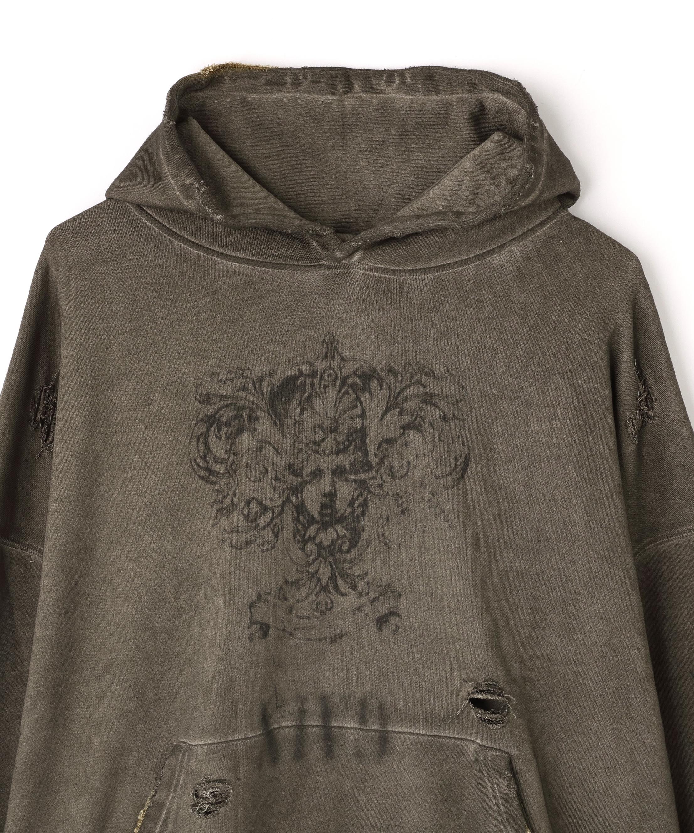 DankeSchon/ダンケシェーン/DankeSchon/ダンケシェーン/BURN HOODIE ベージュ