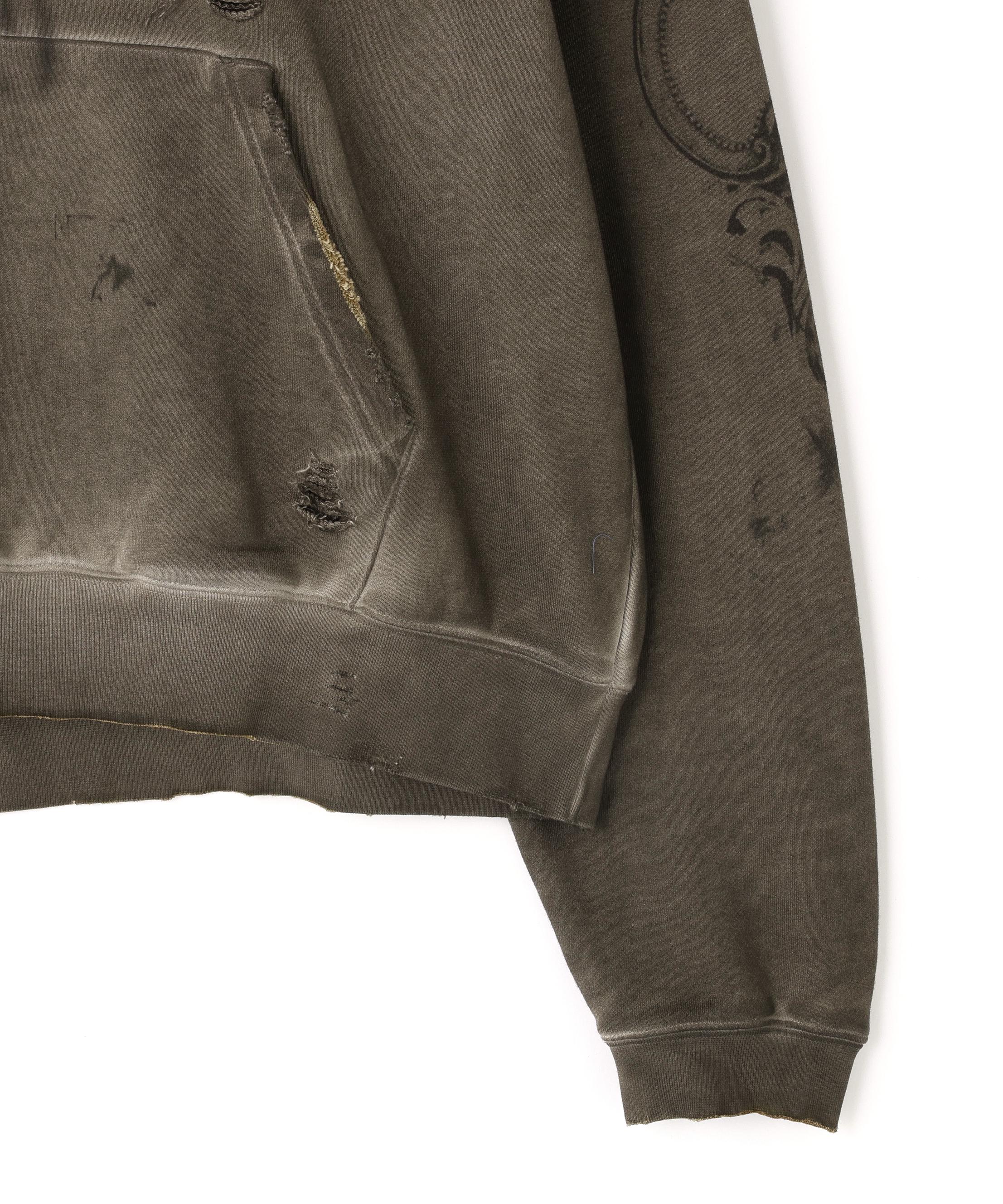 DankeSchon/ダンケシェーン/DankeSchon/ダンケシェーン/BURN HOODIE ベージュ