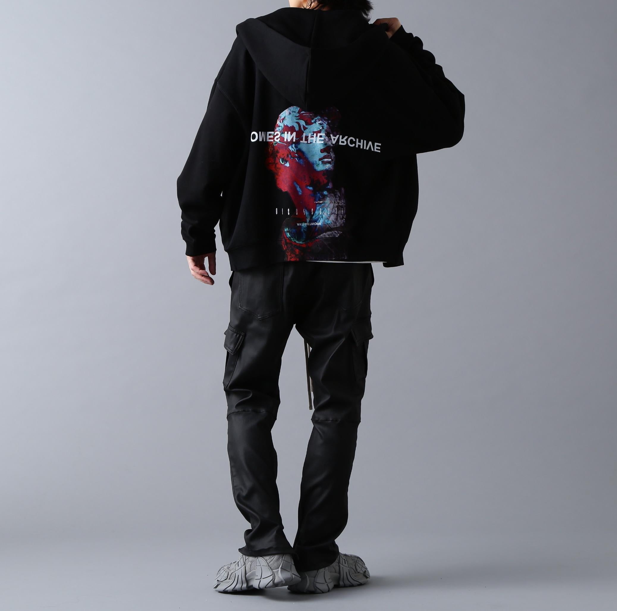 A4A/エーフォーエー/ZIP HOODIE COMEIN ブラック