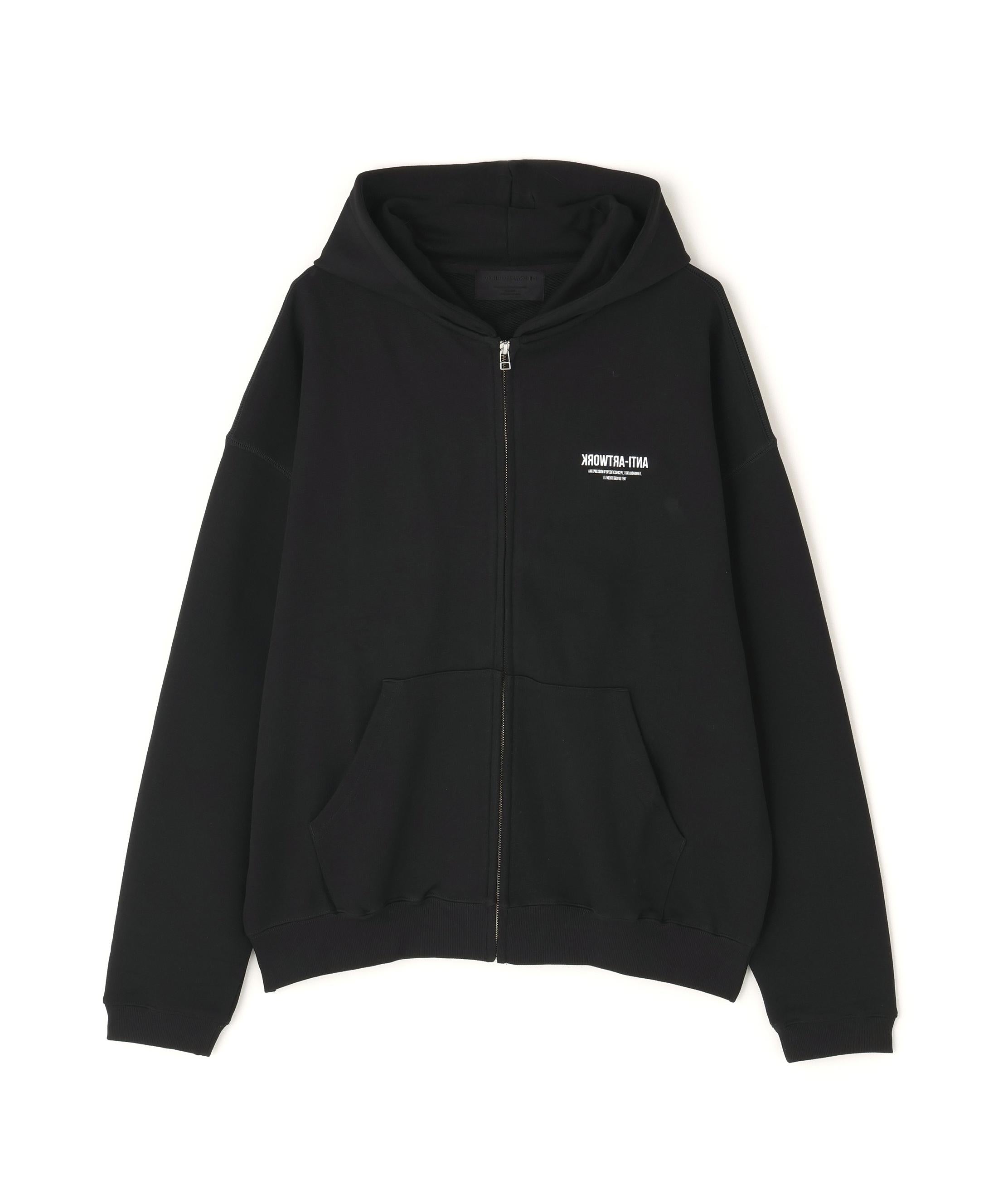 A4A/エーフォーエー/ZIP HOODIE COMEIN ブラック