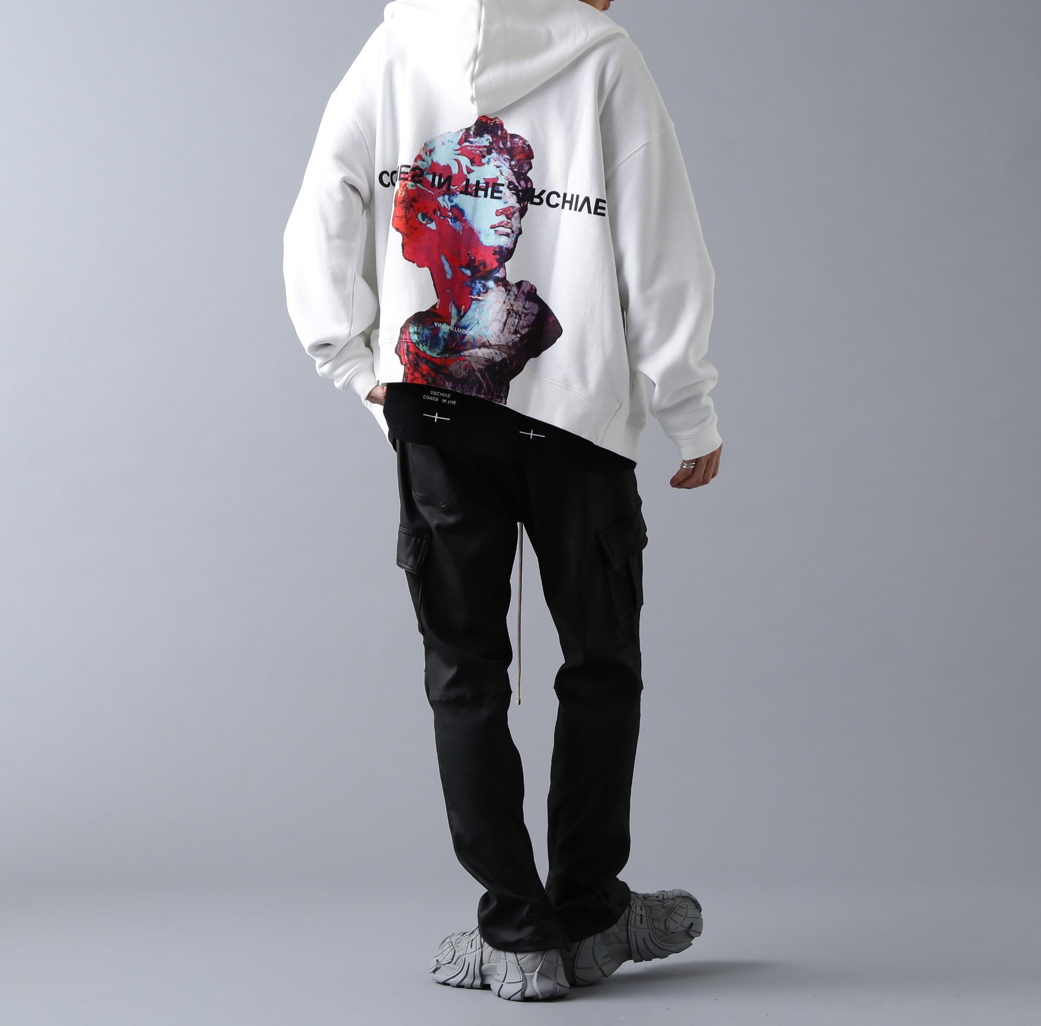 A4A/エーフォーエー/ZIP HOODIE COMEIN ホワイト