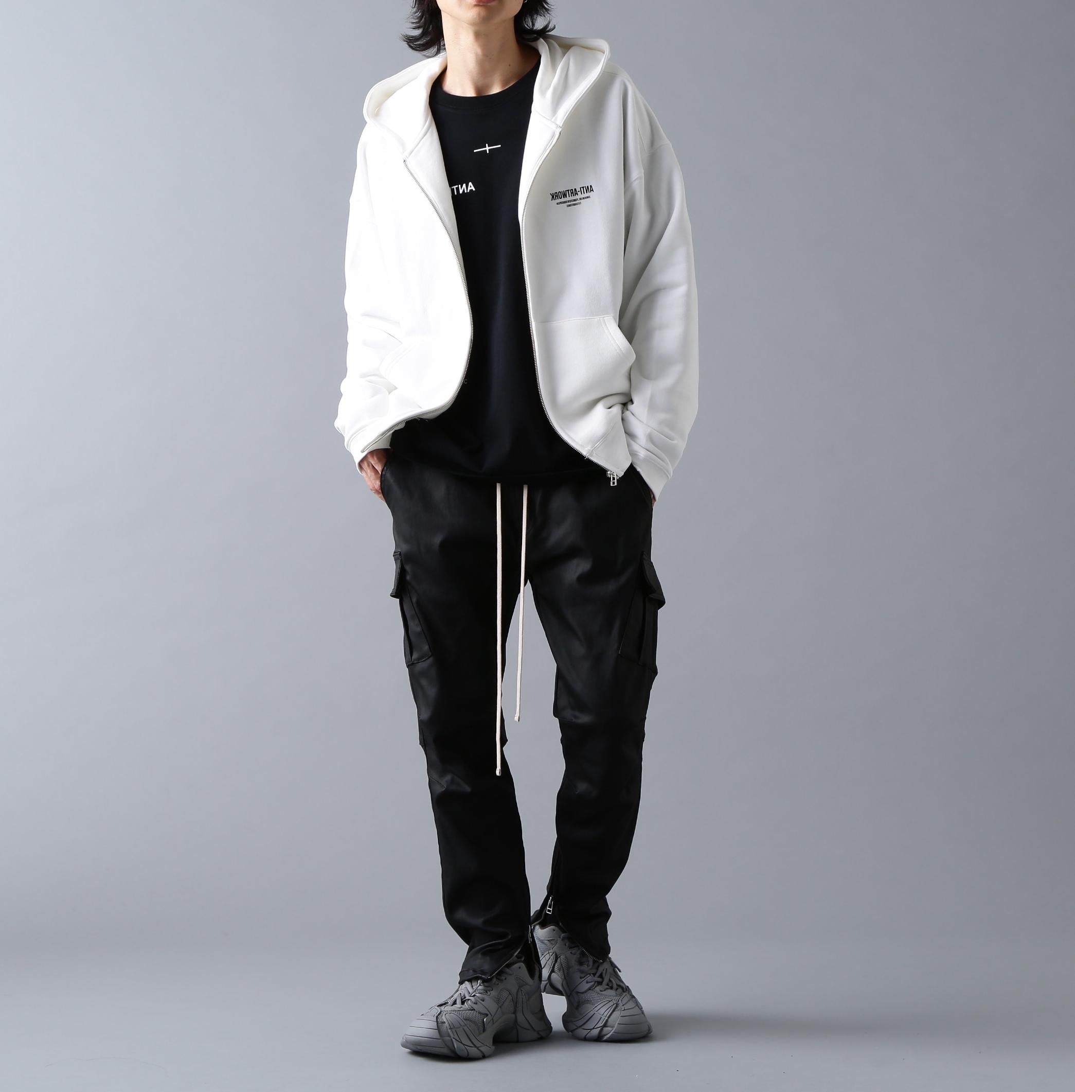A4A/エーフォーエー/ZIP HOODIE COMEIN ホワイト