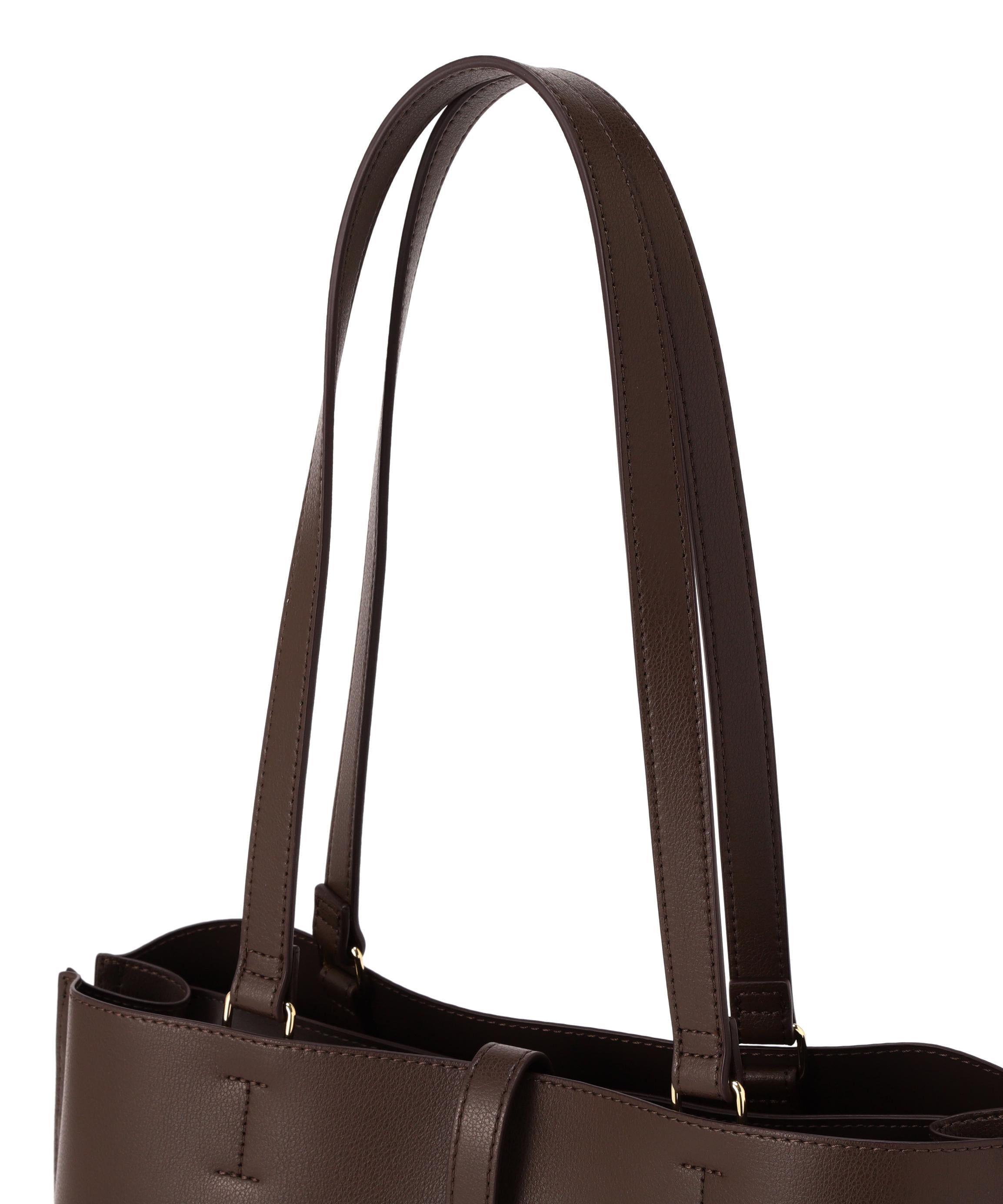 エブリデイラージトートバッグ カカオブラウン1