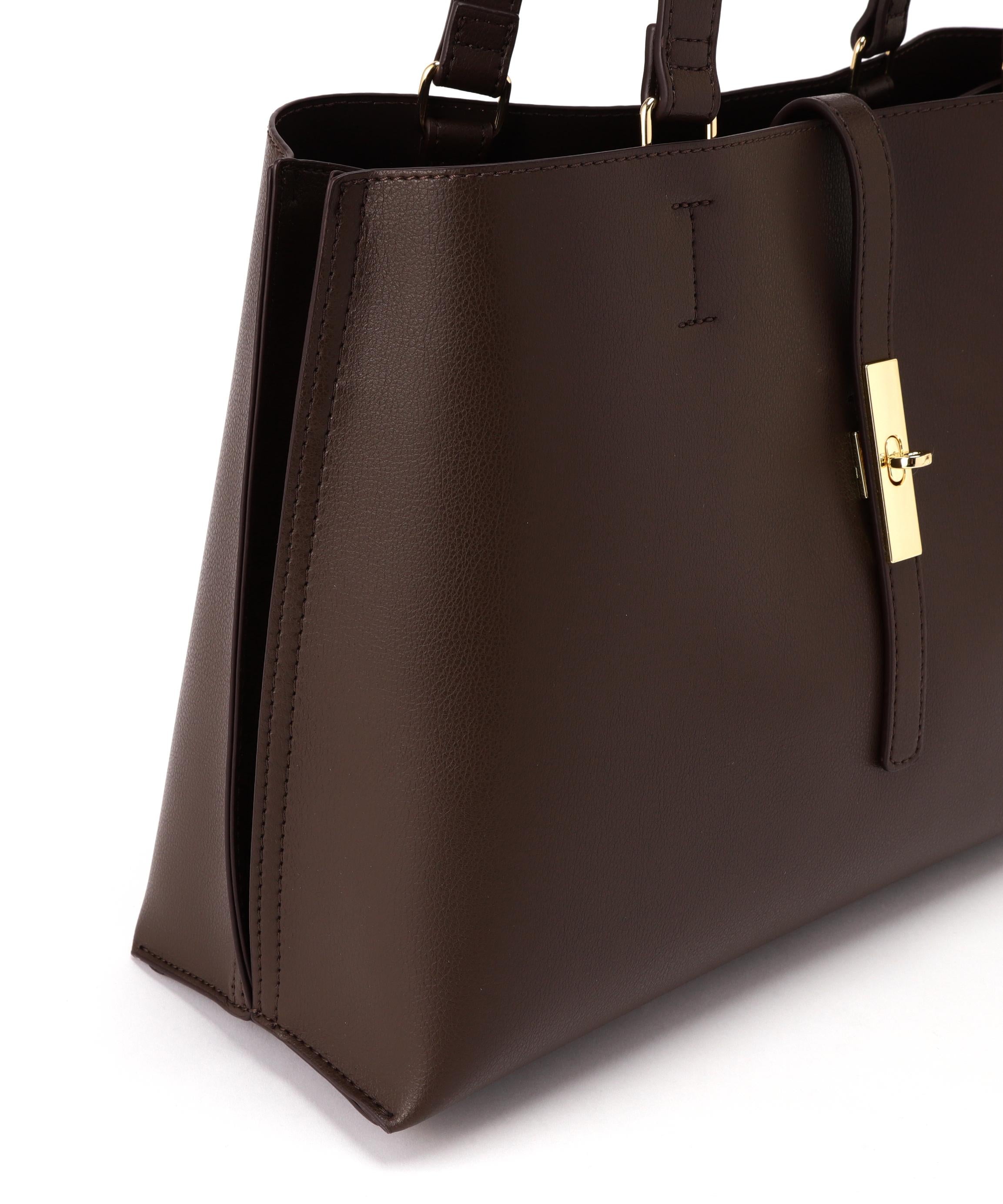 エブリデイラージトートバッグ カカオブラウン1