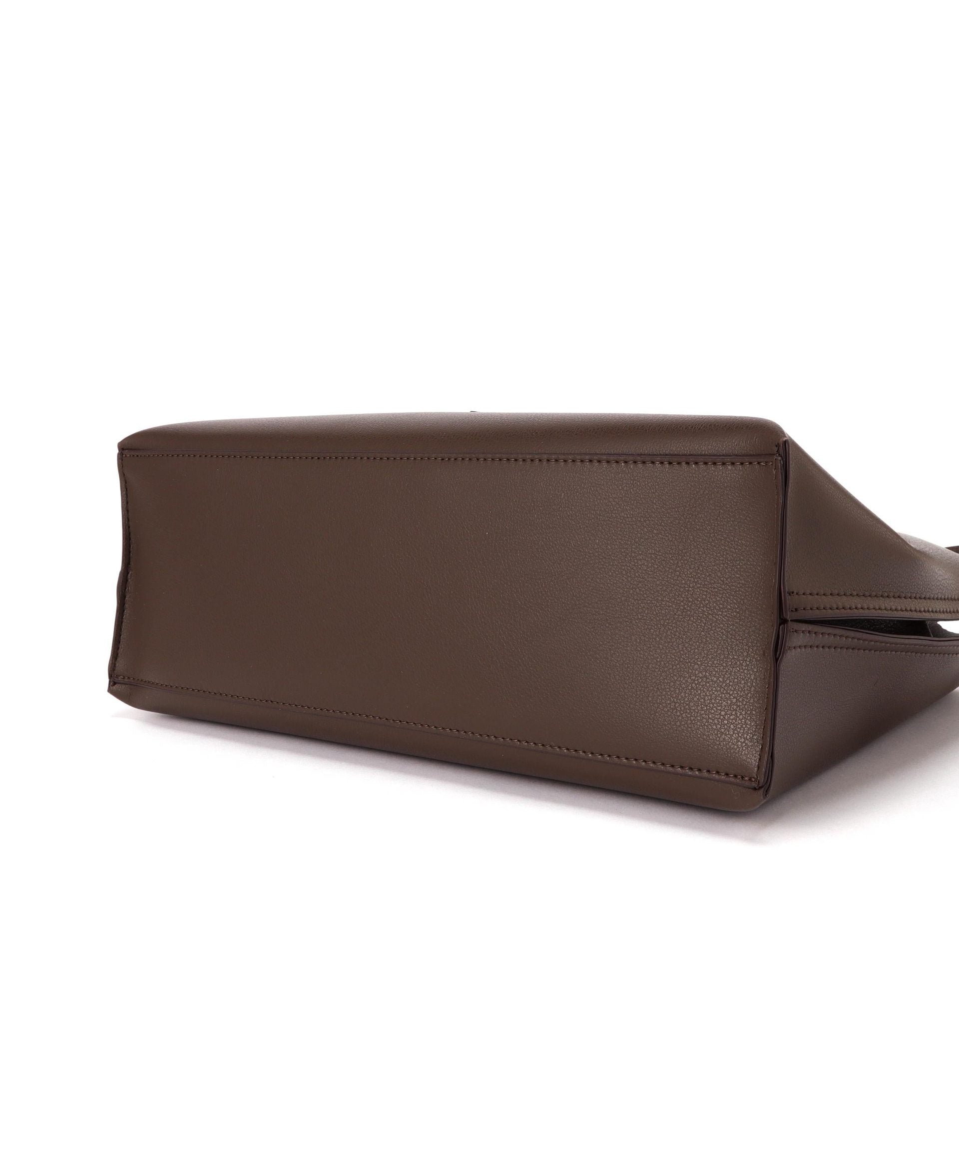 エブリデイラージトートバッグ カカオブラウン1