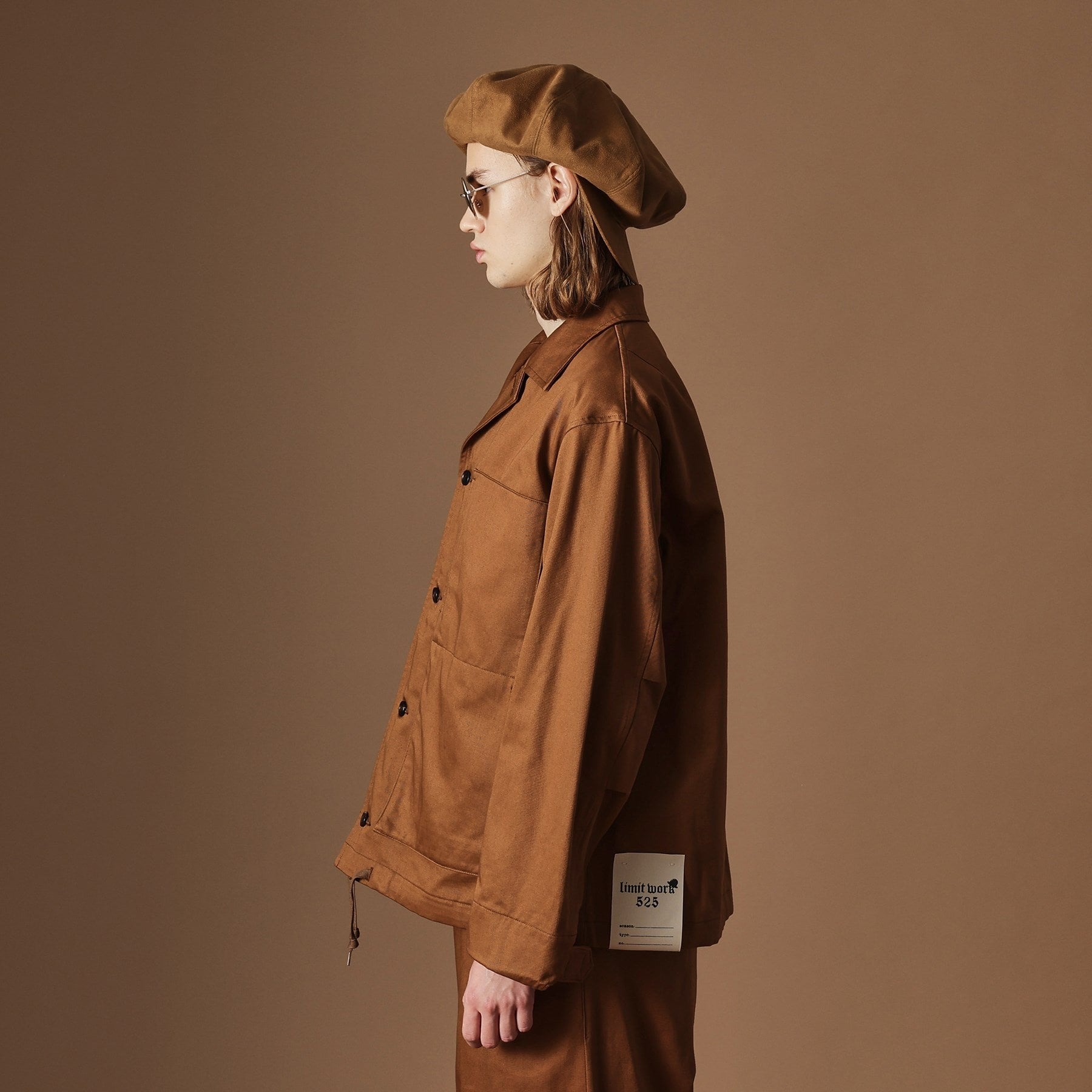 フォーティーカラッツアンドゴーニーゴ 40CARATS&525 【Sサイズ~】4パッチポケットコーチジャケット (ブラック(019)) ブラック(019)