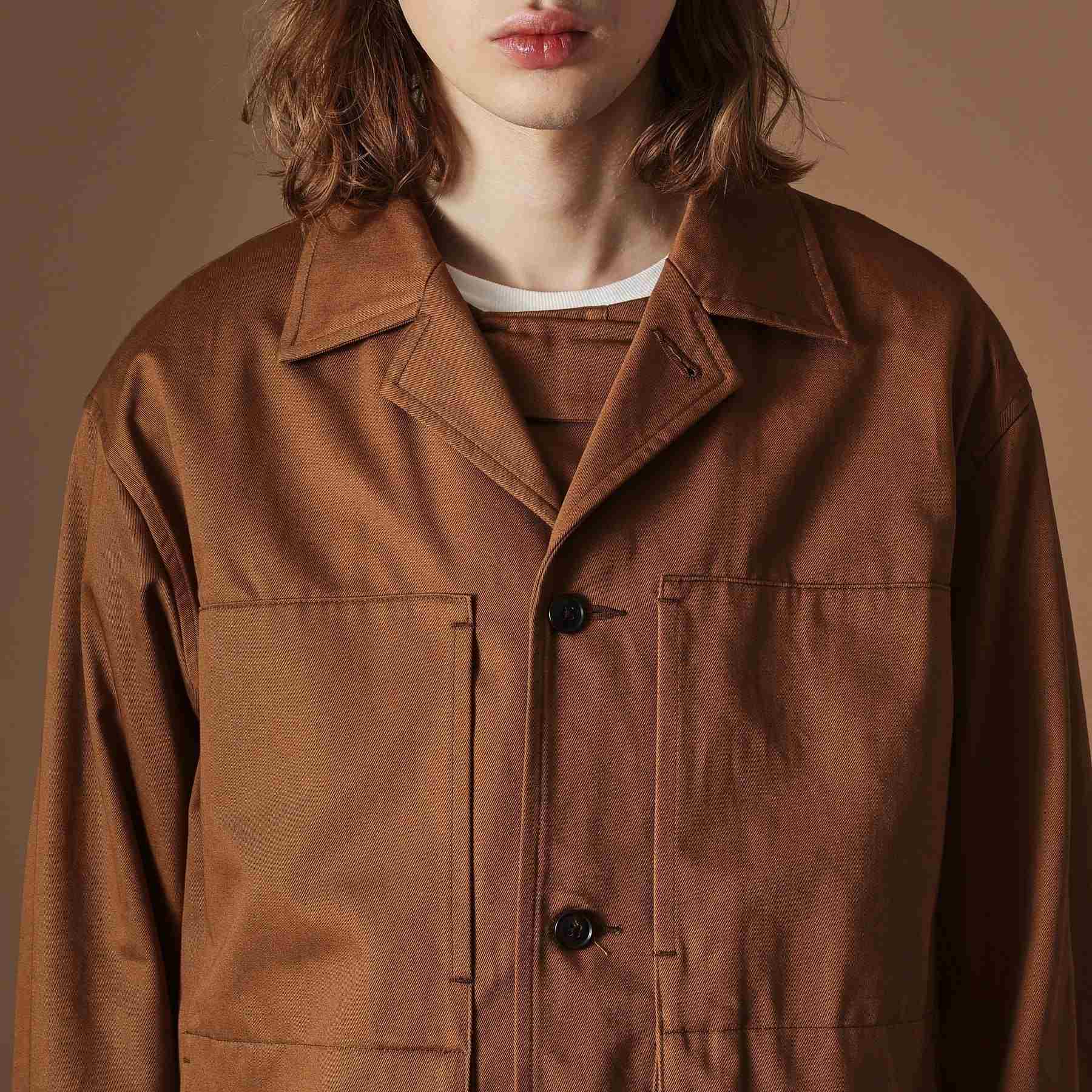 フォーティーカラッツアンドゴーニーゴ 40CARATS&525 【Sサイズ~】4パッチポケットコーチジャケット (ブラック(019)) ブラック(019)