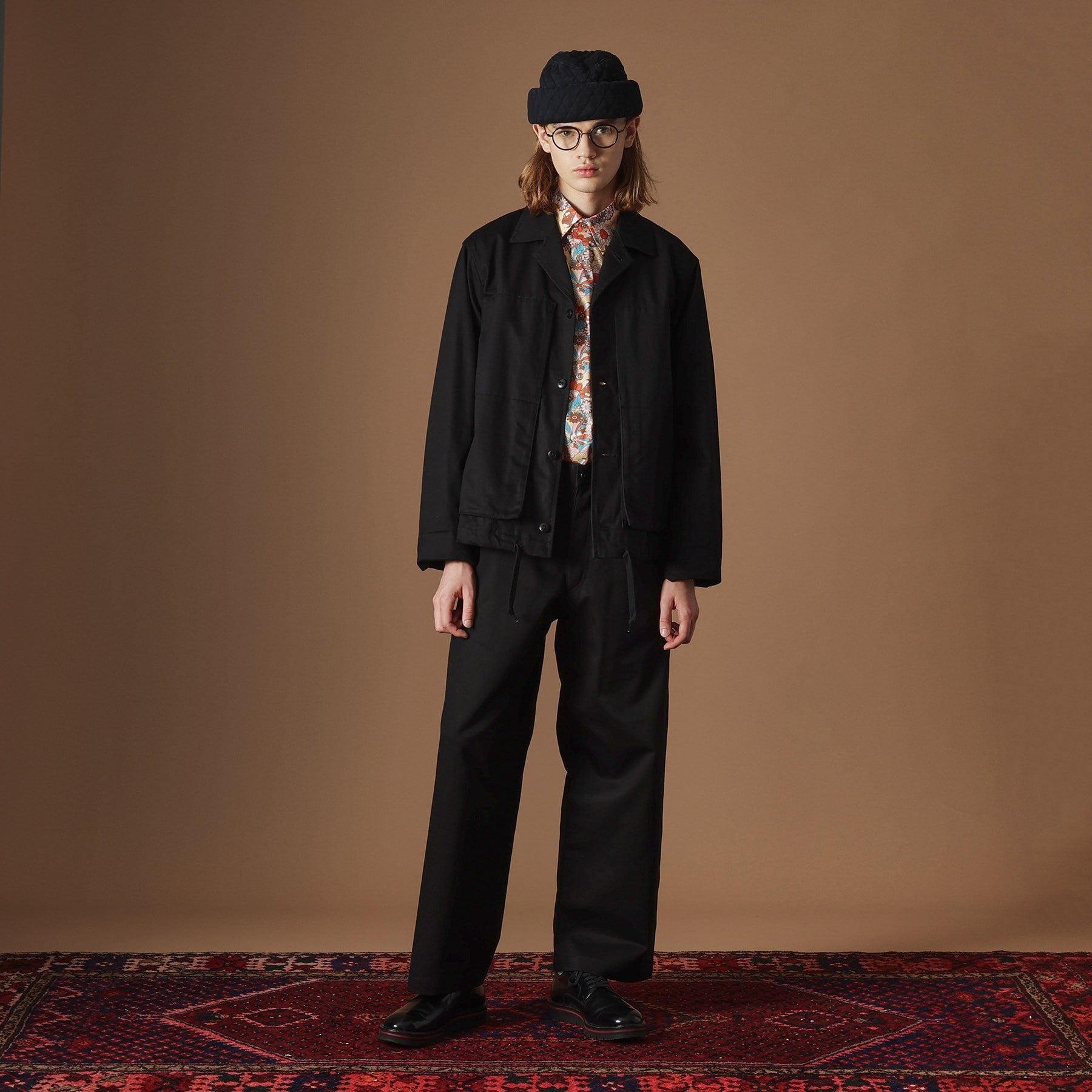 フォーティーカラッツアンドゴーニーゴ 40CARATS&525 【Sサイズ~】4パッチポケットコーチジャケット (ブラック(019)) ブラック(019)