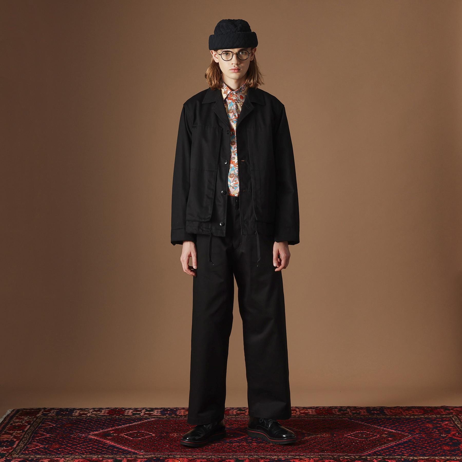 フォーティーカラッツアンドゴーニーゴ 40CARATS&525 【Sサイズ~】4パッチポケットコーチジャケット (ブラック(019)) ブラック(019)