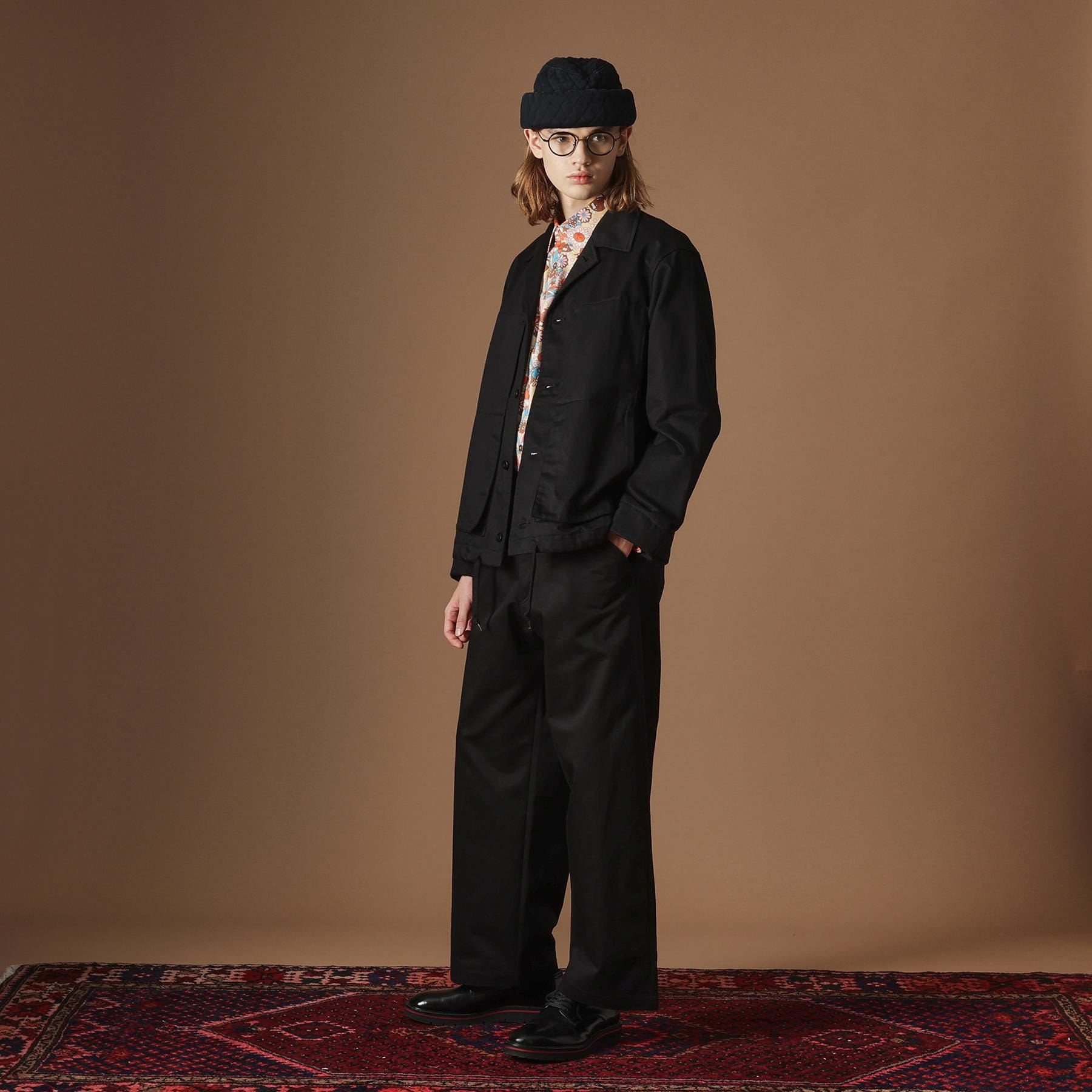 フォーティーカラッツアンドゴーニーゴ 40CARATS&525 【Sサイズ~】4パッチポケットコーチジャケット (ブラック(019)) ブラック(019)