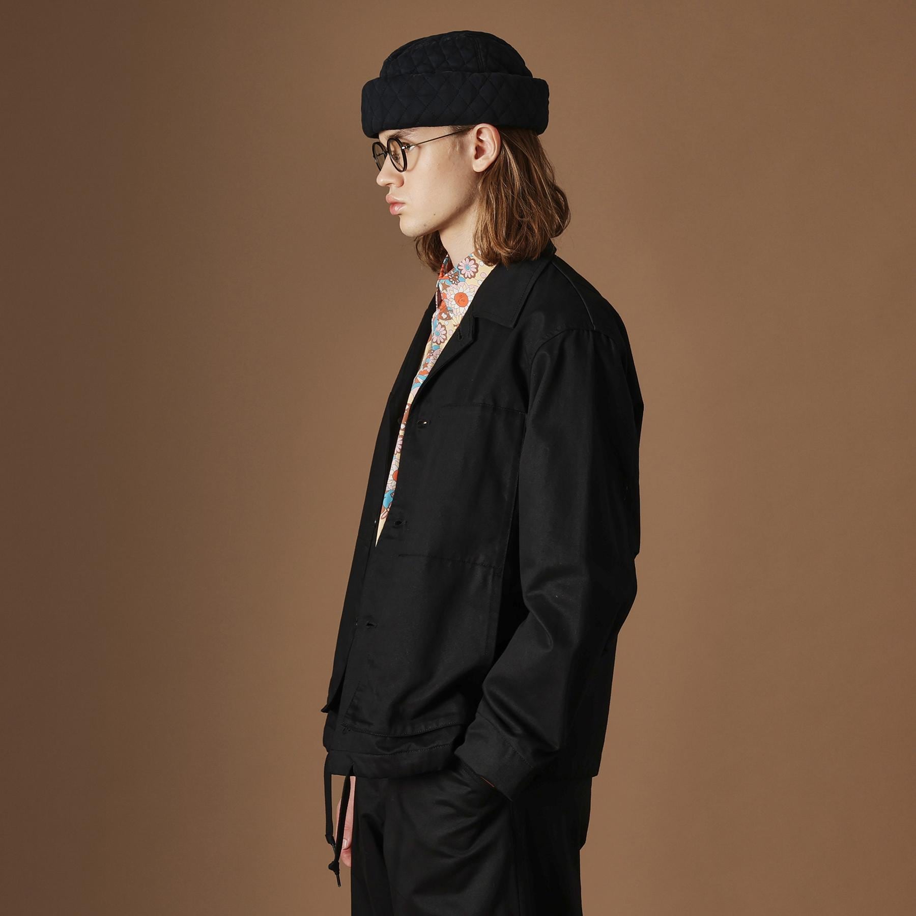 フォーティーカラッツアンドゴーニーゴ 40CARATS&525 【Sサイズ~】4パッチポケットコーチジャケット (ブラック(019)) ブラック(019)