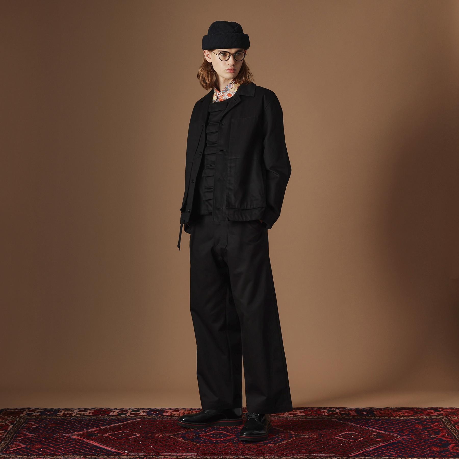 フォーティーカラッツアンドゴーニーゴ 40CARATS&525 【Sサイズ~】4パッチポケットコーチジャケット (ブラック(019)) ブラック(019)