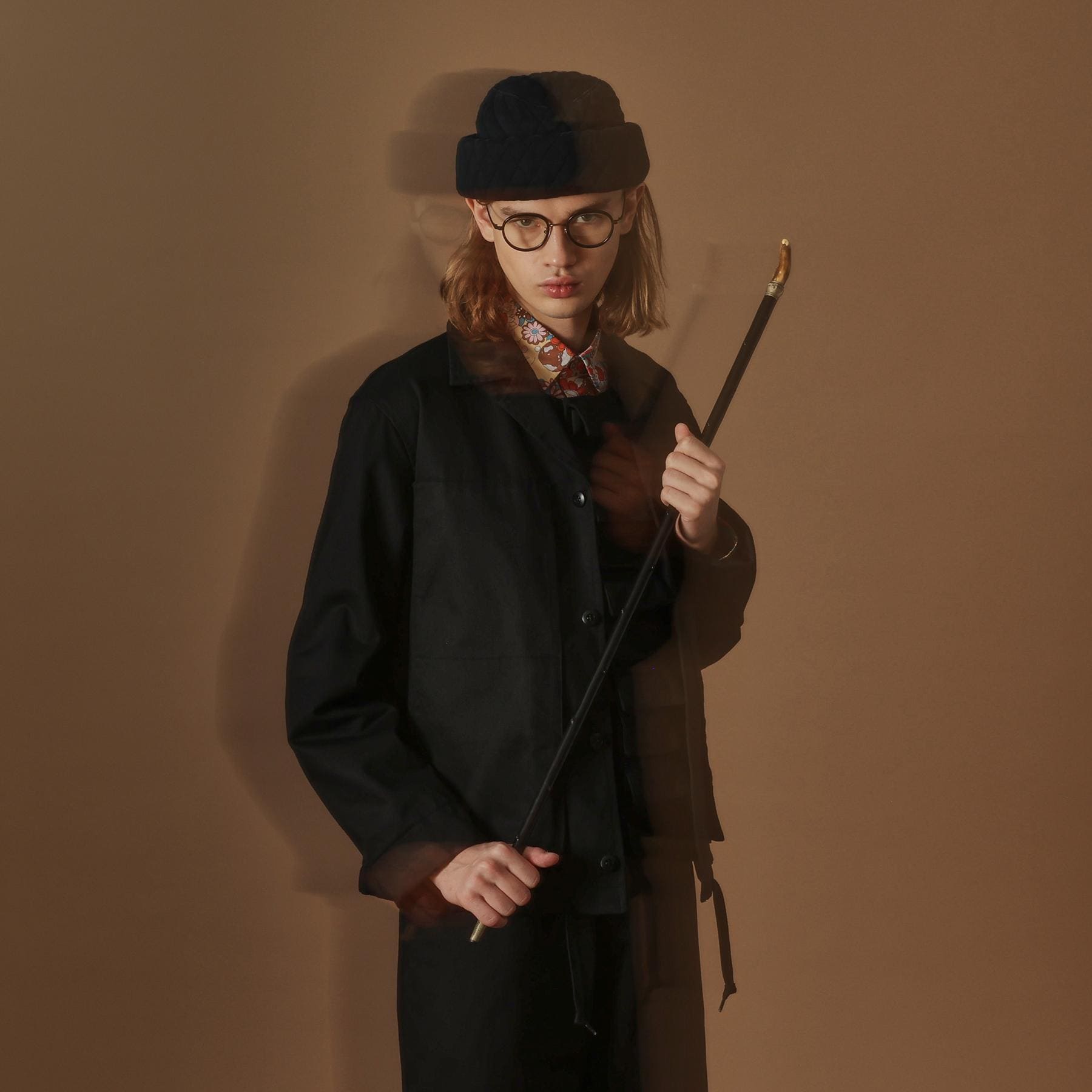 フォーティーカラッツアンドゴーニーゴ 40CARATS&525 【Sサイズ~】4パッチポケットコーチジャケット (ブラック(019)) ブラック(019)