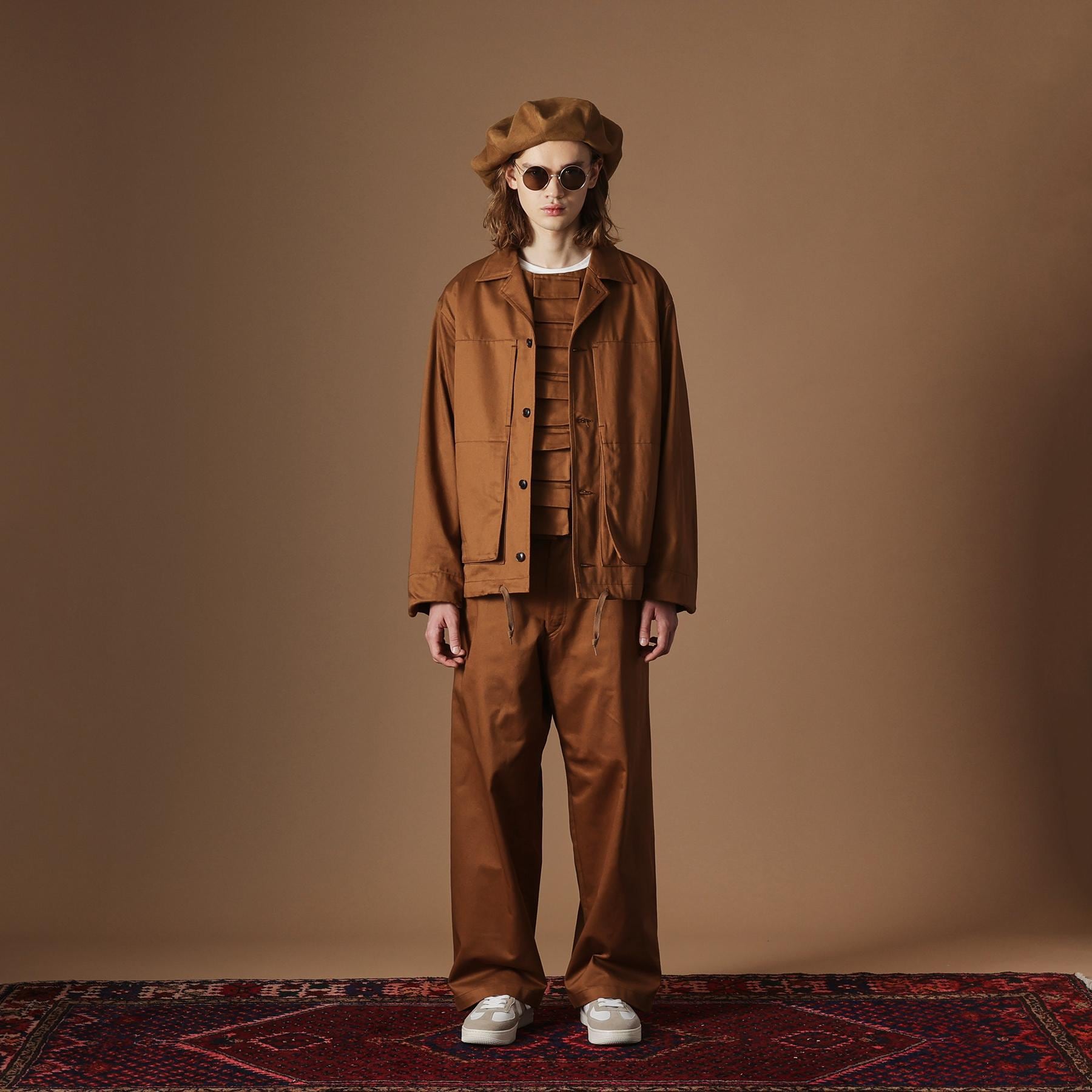 フォーティーカラッツアンドゴーニーゴ 40CARATS&525 【Sサイズ~】4パッチポケットコーチジャケット (ブラック(019)) ブラック(019)