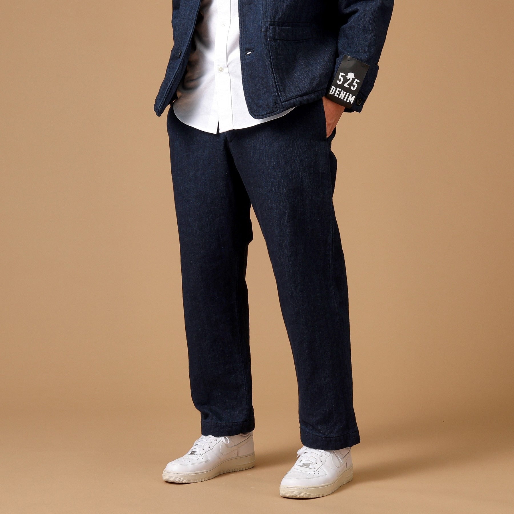 フォーティーカラッツアンドゴーニーゴ 40CARATS&525 【Sサイズ~】525DENIM 2重織パンツ (ネイビー(093)) ネイビー(093)