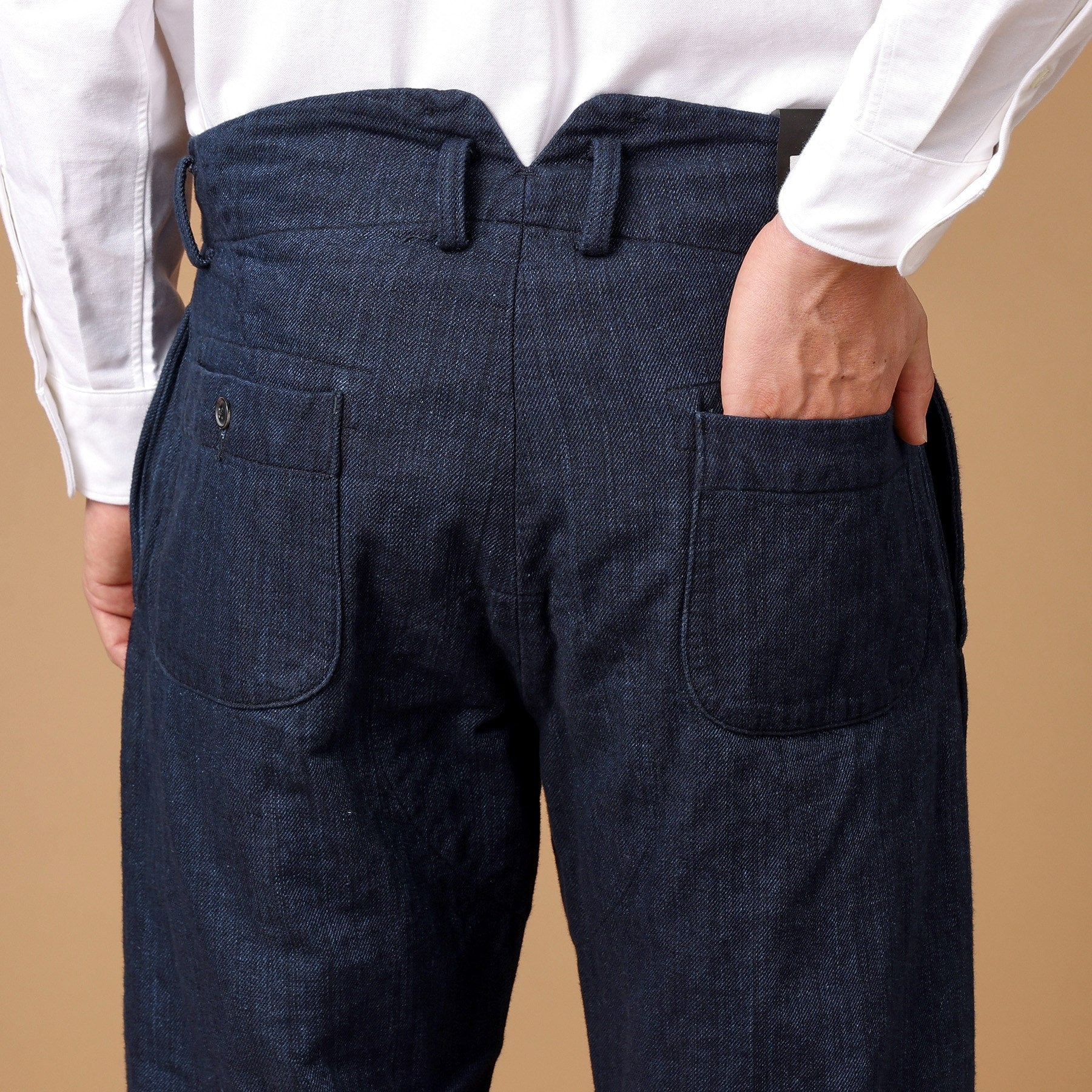 フォーティーカラッツアンドゴーニーゴ 40CARATS&525 【Sサイズ~】525DENIM 2重織パンツ (ネイビー(093)) ネイビー(093)