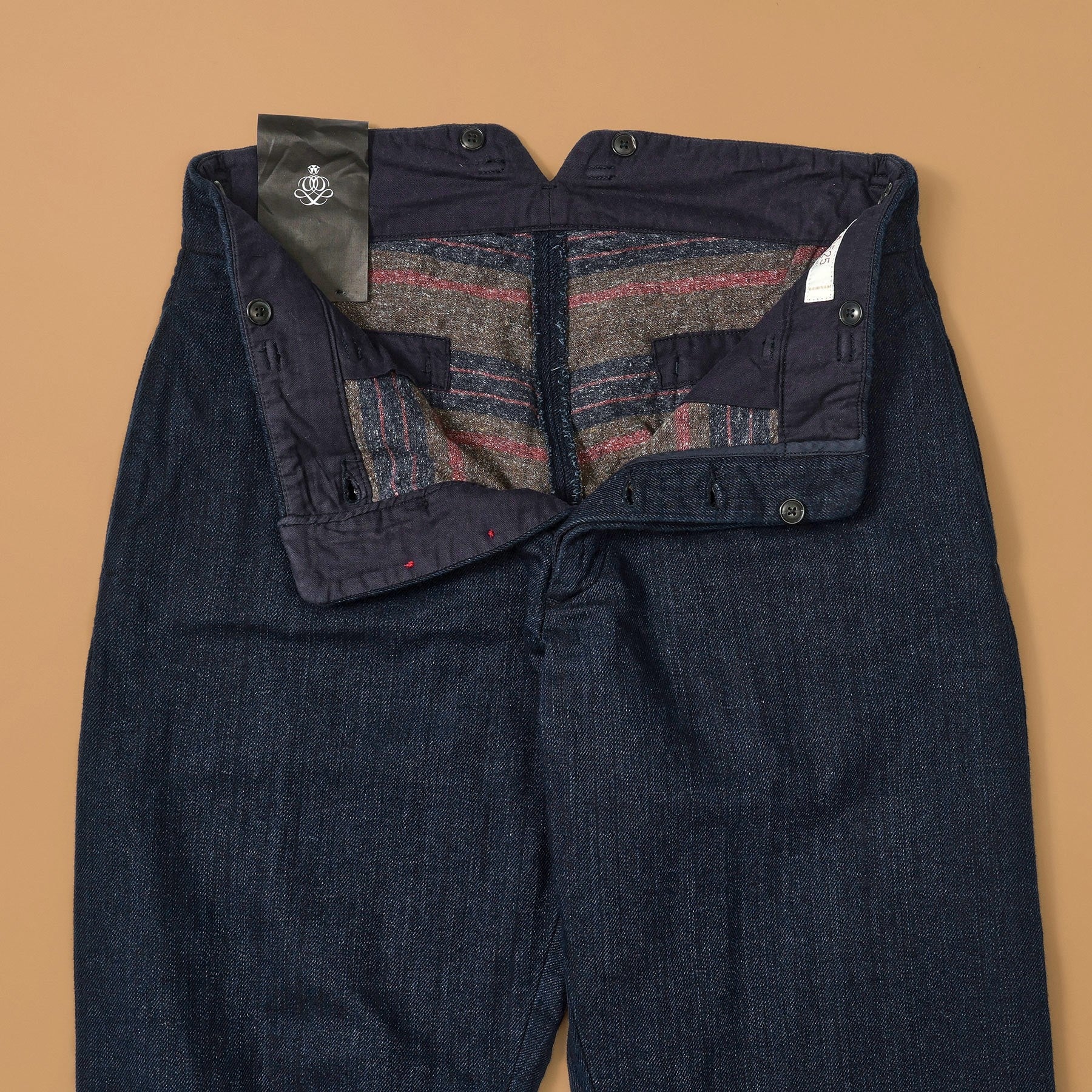 フォーティーカラッツアンドゴーニーゴ 40CARATS&525 【Sサイズ~】525DENIM 2重織パンツ (ネイビー(093)) ネイビー(093)