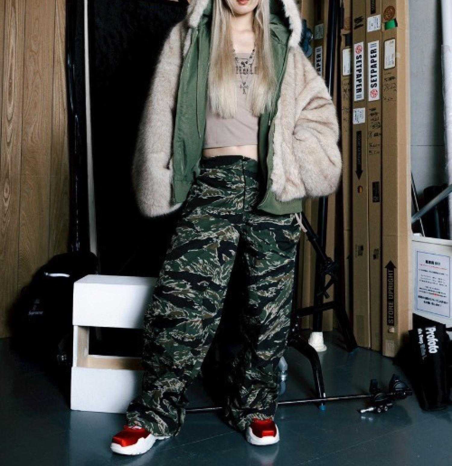 MITSUKI/ミツキ/REVERSIBLE FUR BLOUSON カーキ