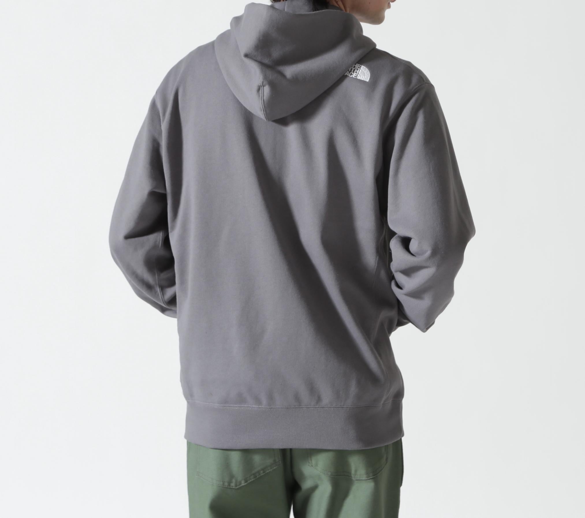 THE NORTH FACE (ザ・ノース・フェイス)スクエアロゴフルジップ NT12335 ダークグレー6