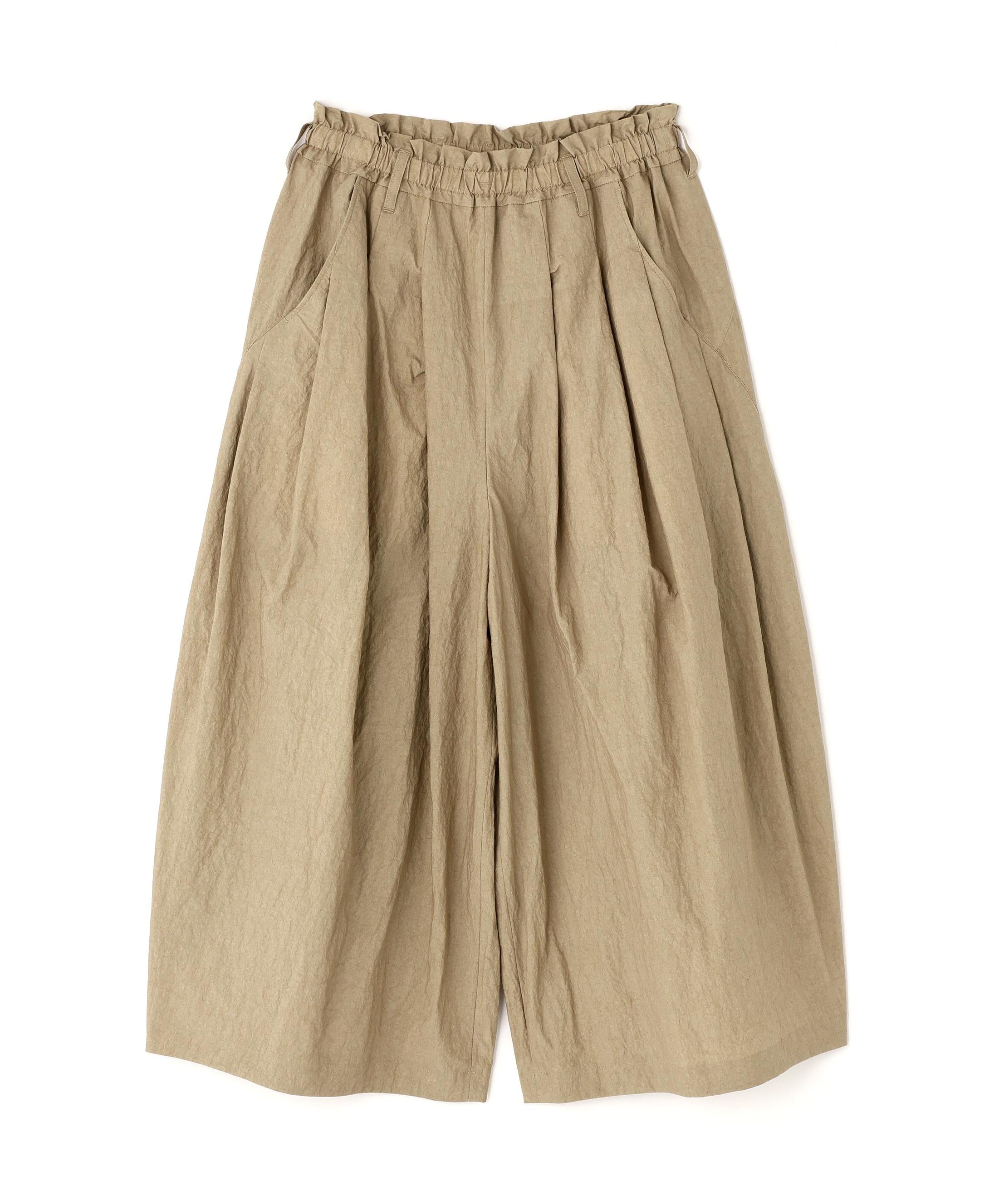 OTOAA ワイドコクーンパンツ CLAY