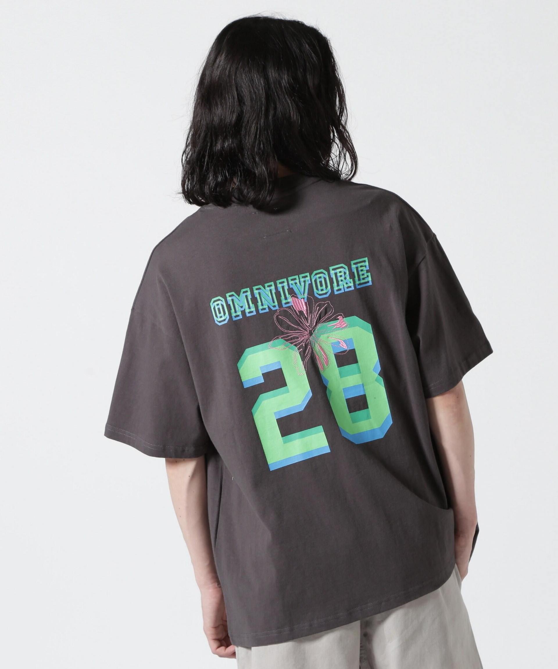 R omnivoe/ビーオムニボー NUMRE> S/S TEE ブラック