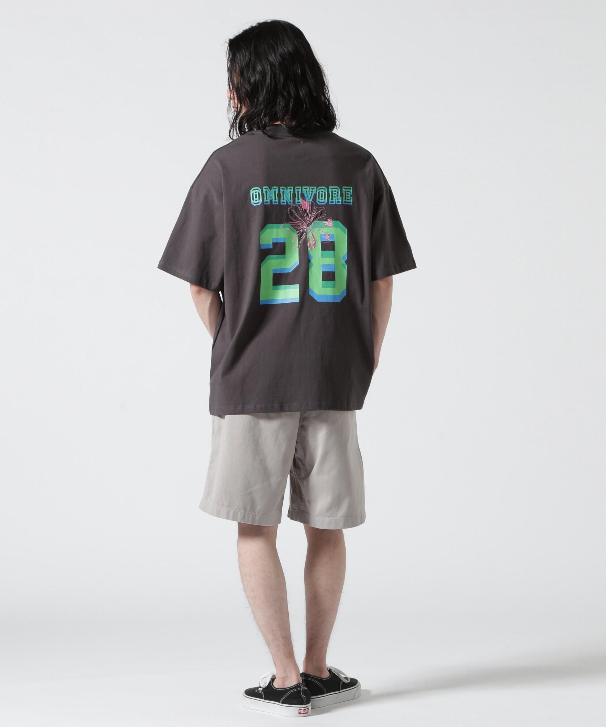 R omnivoe/ビーオムニボー NUMRE> S/S TEE ブラック