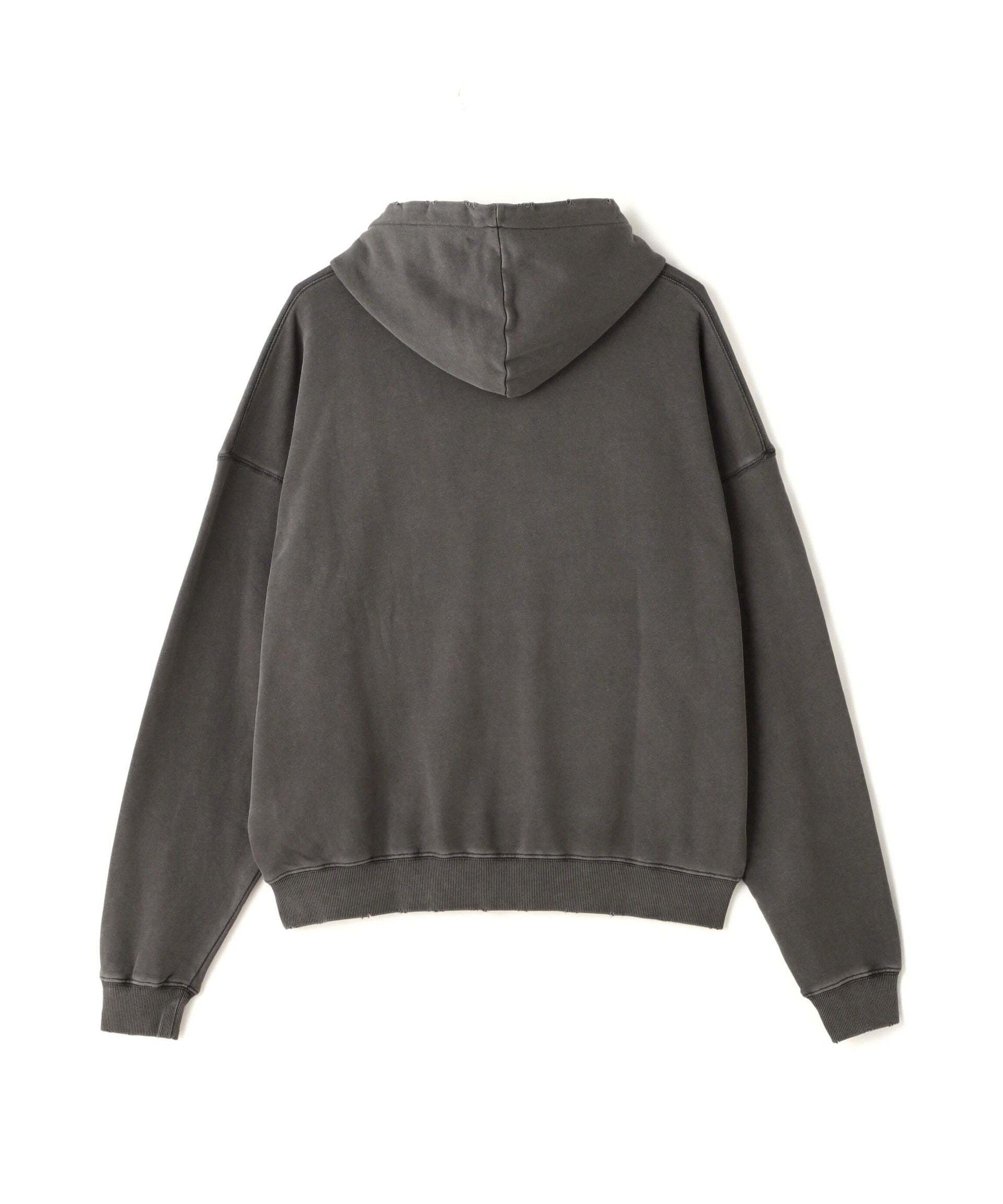 DankeSchon/ダンケシェーン/PIGMENT SWEAT HOODIE DAVID グレー