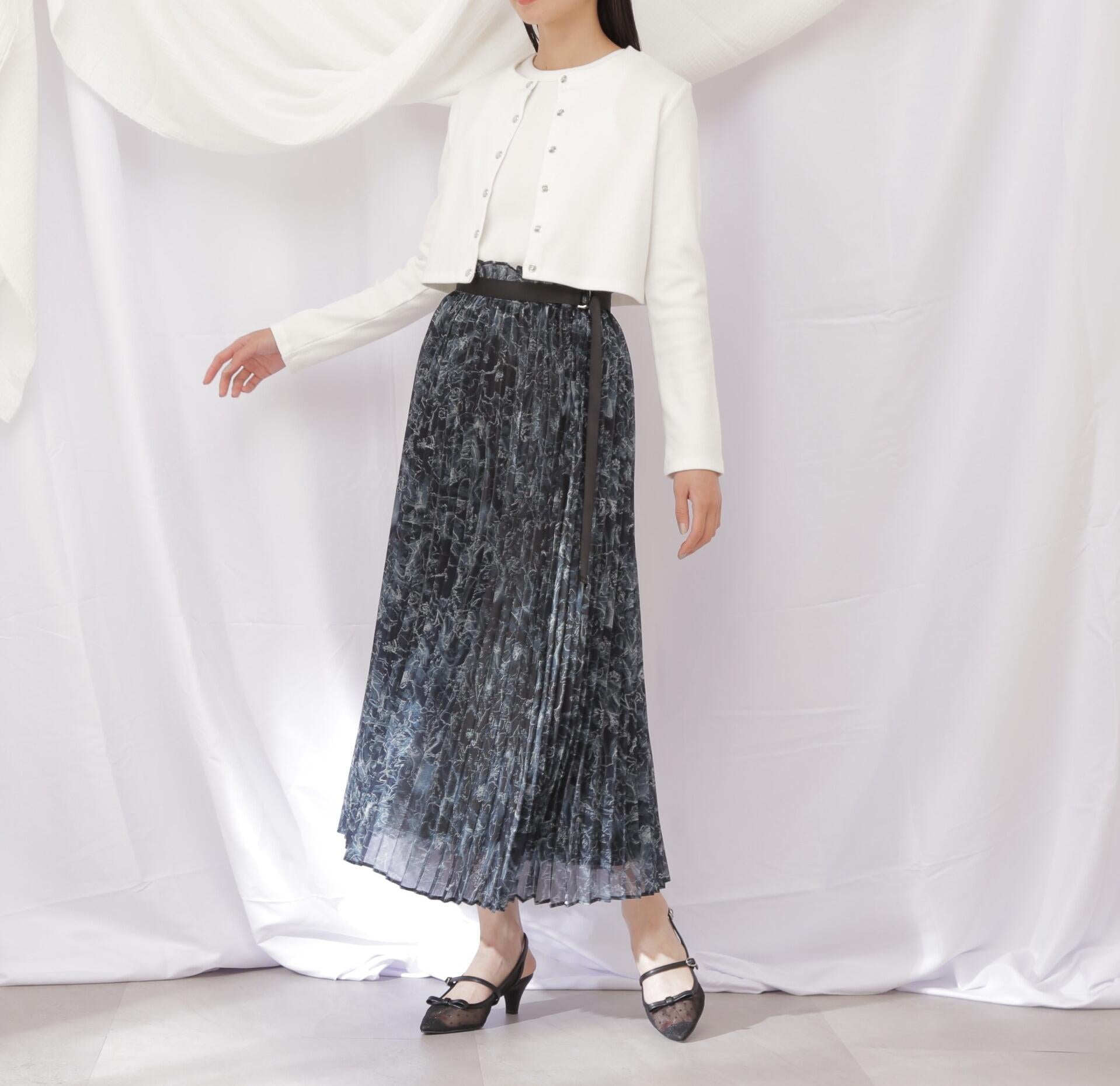 ◇ベルテッドリボンパンプス ブラック